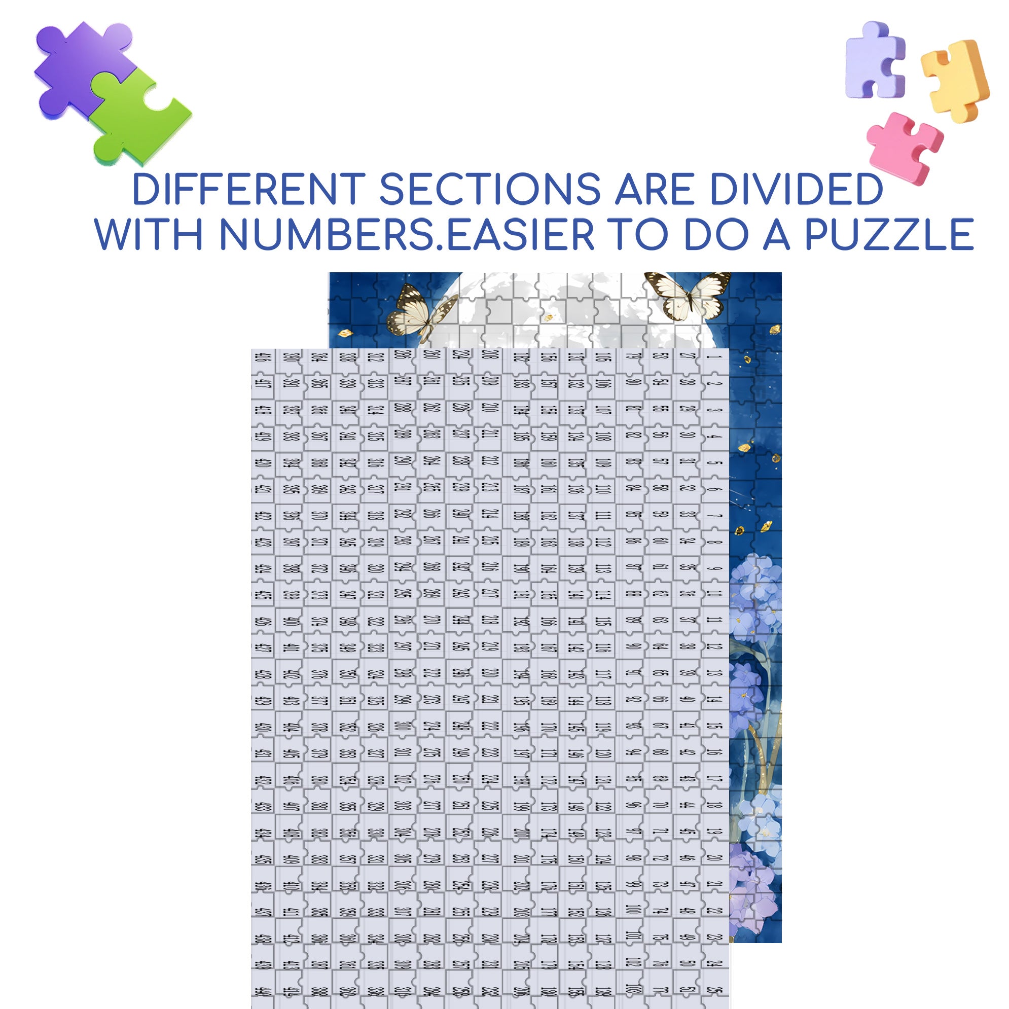 Furry Cat 500pcs/1000pcs Jigsaw Puzzle, Scratch-Resistant, Interactive Family Game & Brain-Boosting DIY Decor, Perfect for Halloween, Christmas & New Year Gifts, Family Puzzle Game