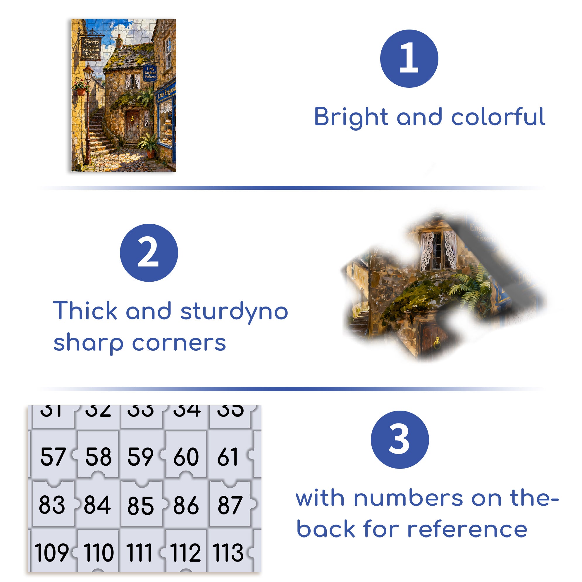 Narrow Alleys 500pcs/1000pcs Jigsaw Puzzle, Scratch-Resistant, Interactive Family Game & Brain-Boosting DIY Decor, Perfect for Halloween, Christmas & New Year Gifts, Family Puzzle Game