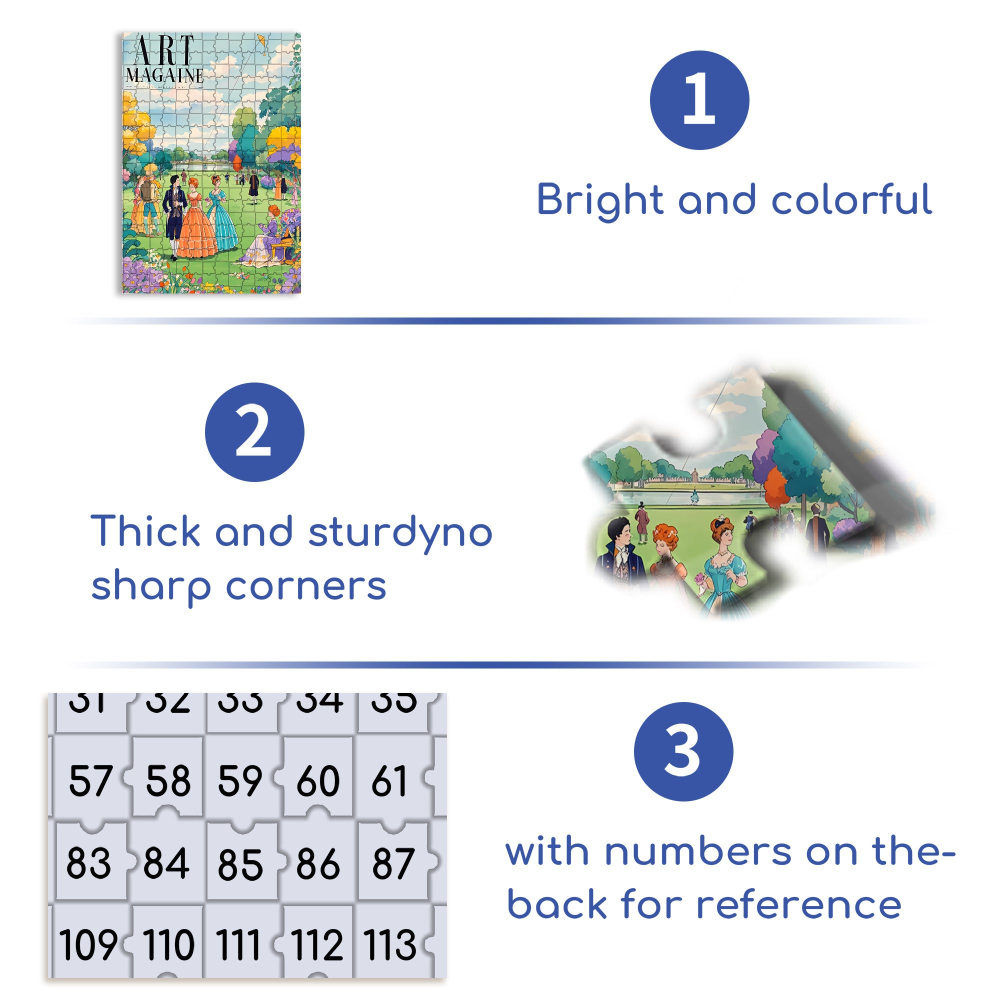Outdoor 500pcs/1000pcs Jigsaw Puzzle, Scratch-Resistant, Interactive Family Game & Brain-Boosting DIY Decor, Perfect for Halloween, Christmas & New Year Gifts, Family Puzzle Game