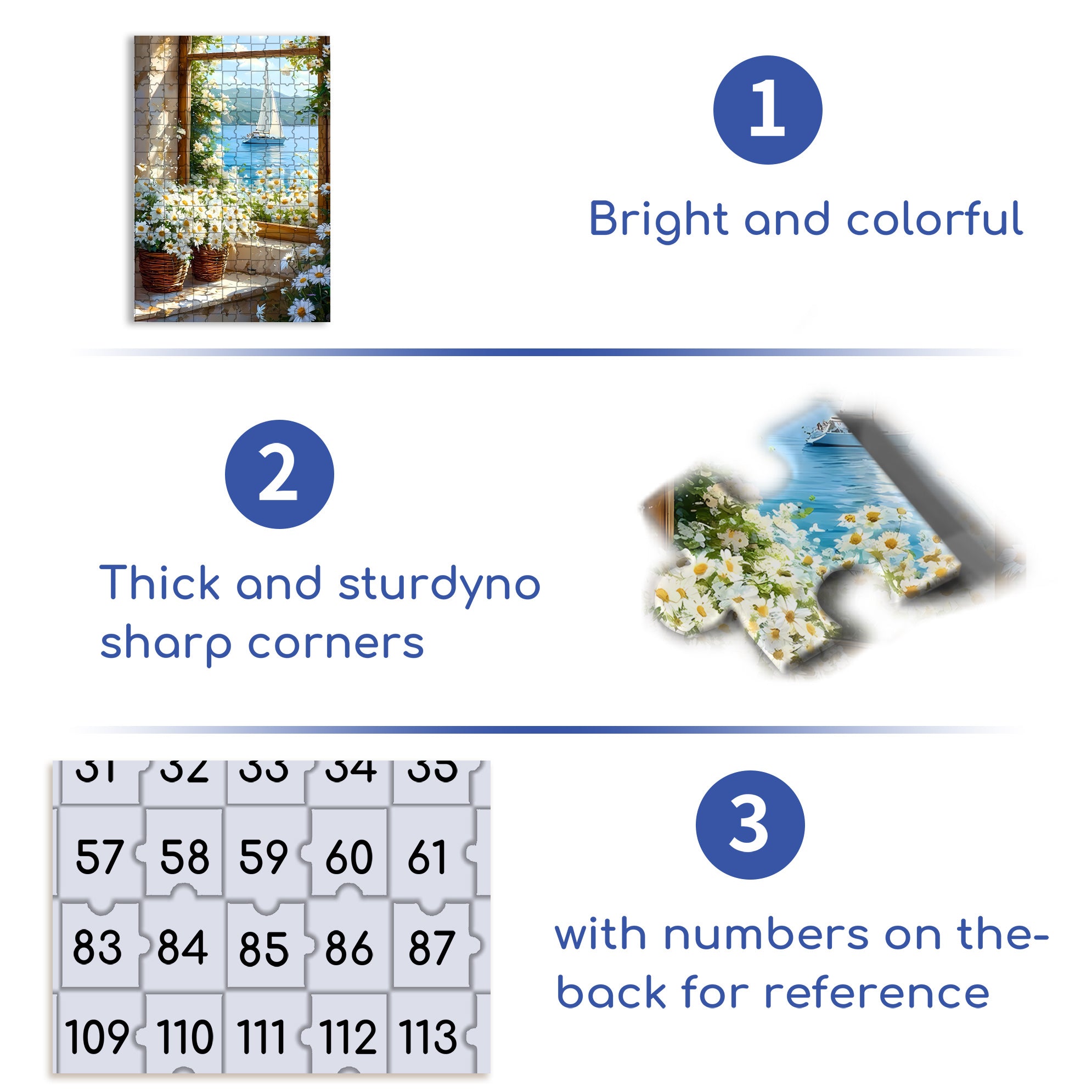 Outside The Window 500pcs/1000pcs Jigsaw Puzzle, Scratch-Resistant, Interactive Family Game & Brain-Boosting DIY Decor, Perfect for Halloween, Christmas & New Year Gifts, Family Puzzle Game