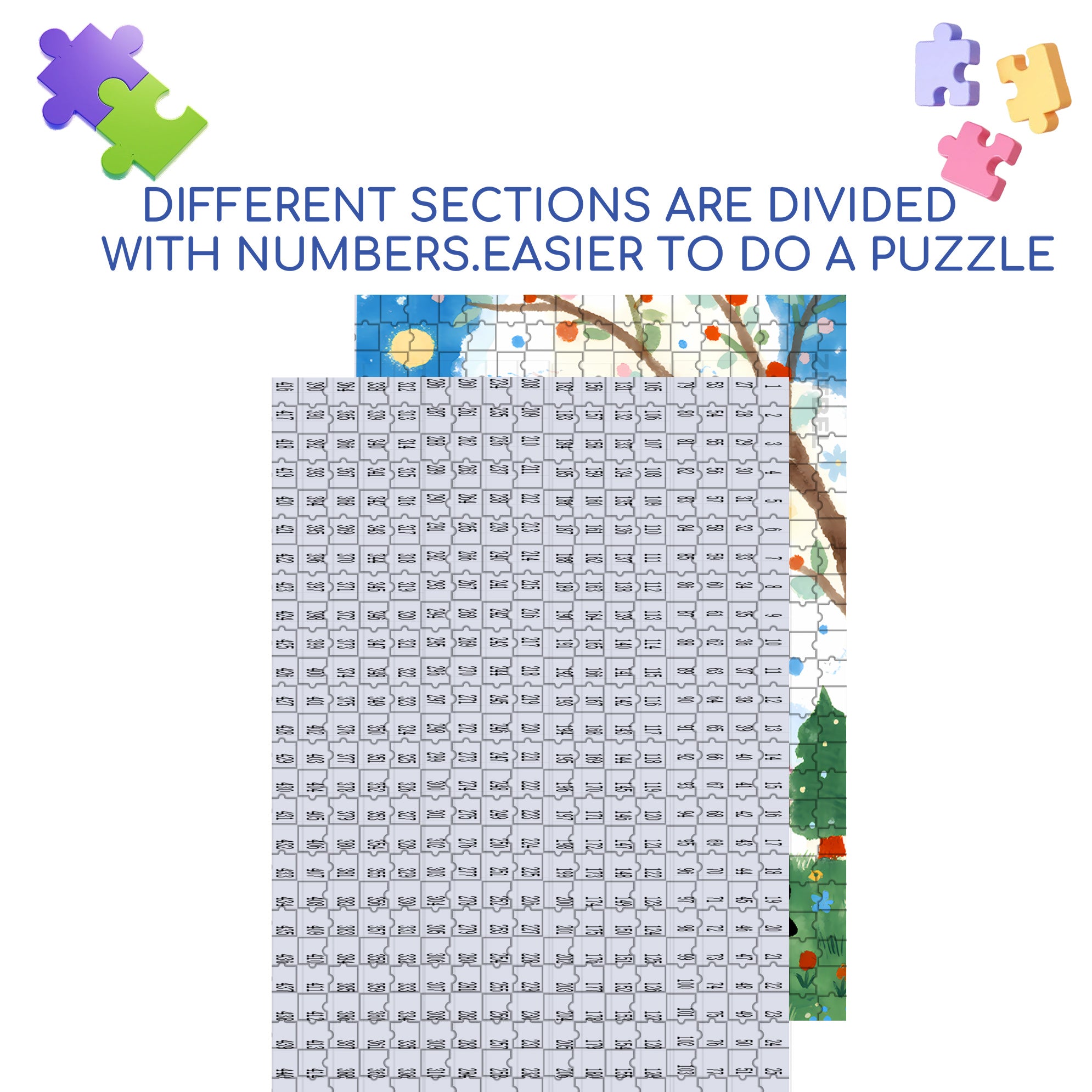 Penguin 500pcs/1000pcs Jigsaw Puzzle, Scratch-Resistant, Interactive Family Game & Brain-Boosting DIY Decor, Perfect for Halloween, Christmas & New Year Gifts, Family Puzzle Game