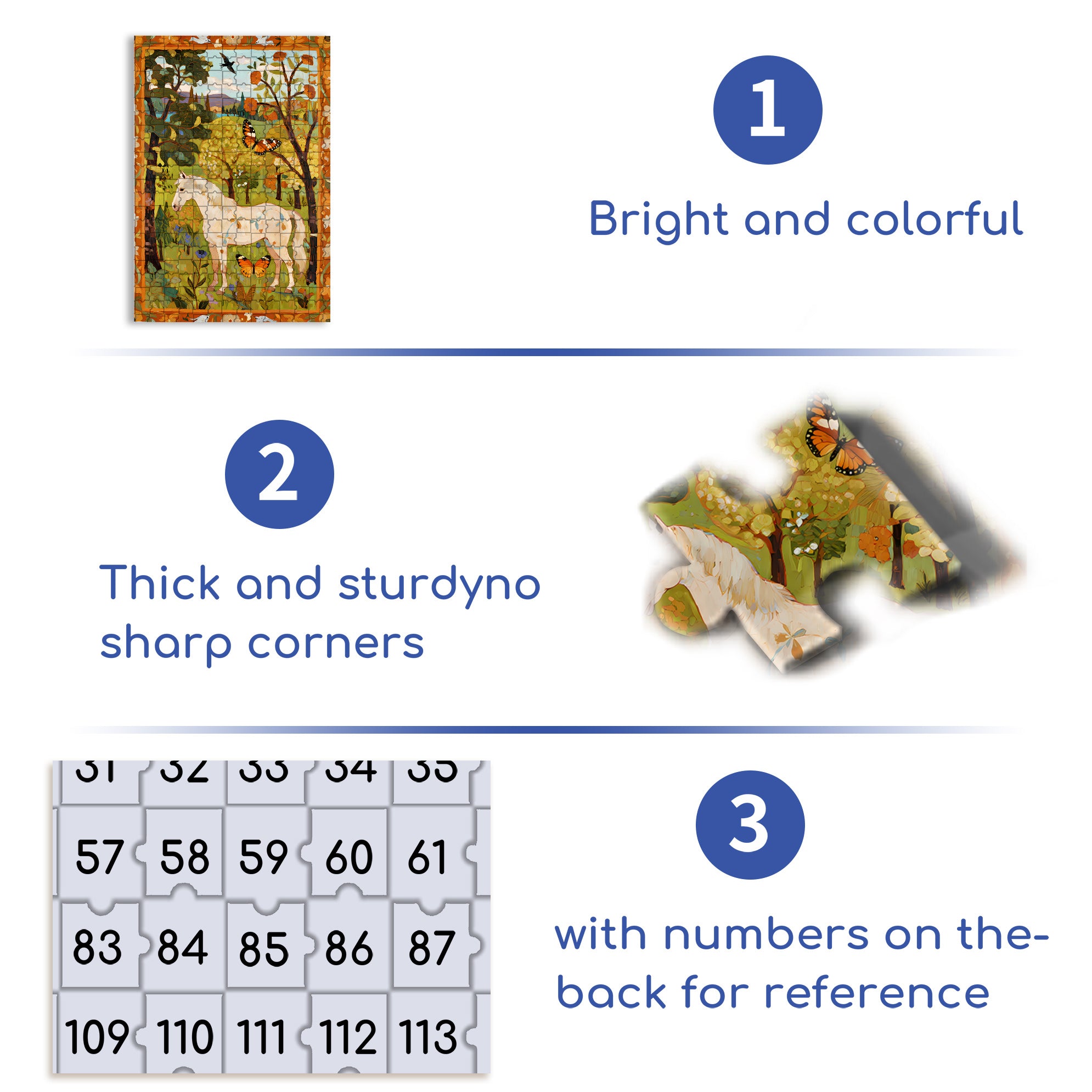 Autumn Forest 500pcs/1000pcs Jigsaw Puzzle, Scratch-Resistant, Interactive Family Game & Brain-Boosting DIY Decor, Perfect for Halloween, Christmas & New Year Gifts, Family Puzzle Game
