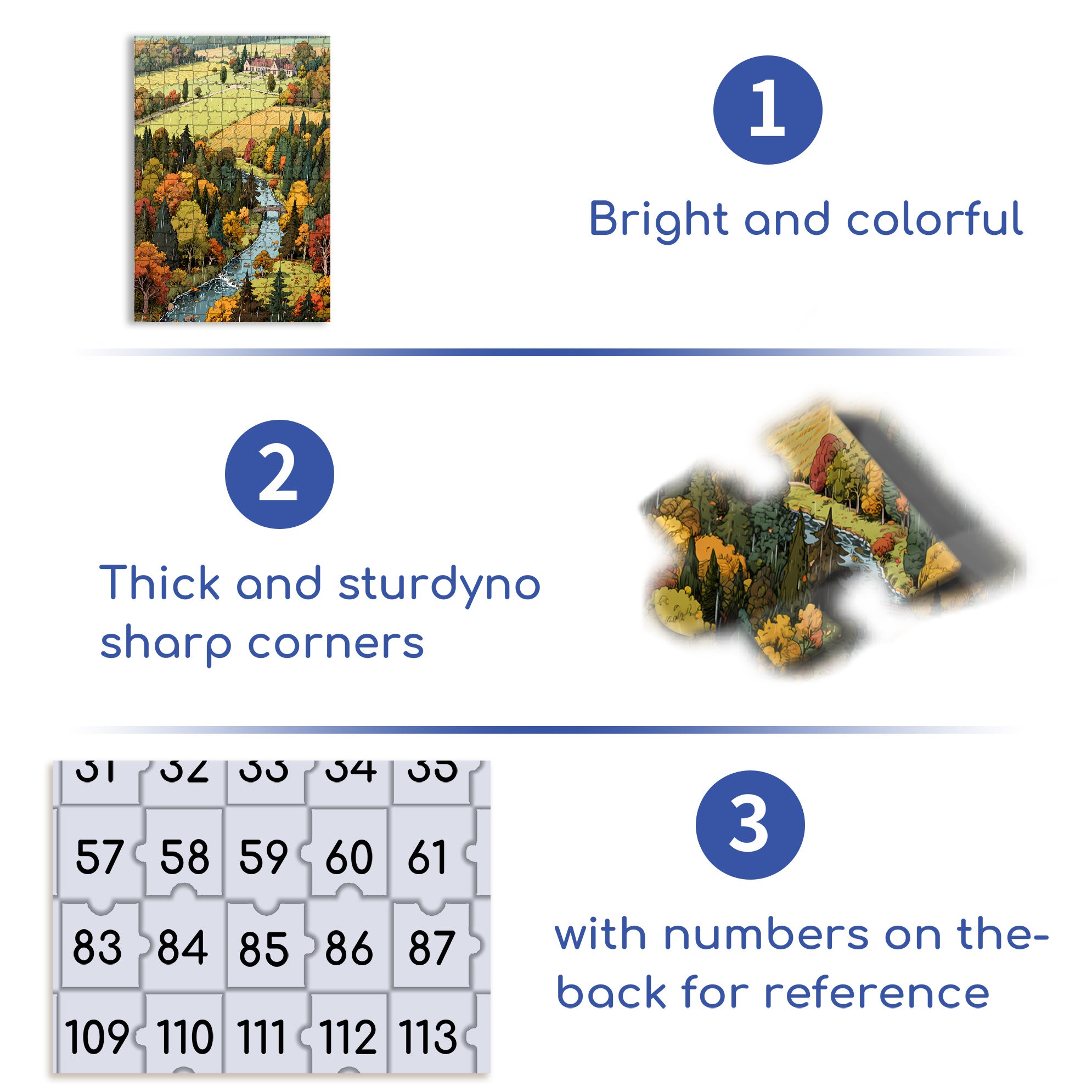 Autumn Rain 500pcs/1000pcs Jigsaw Puzzle, Scratch-Resistant, Interactive Family Game & Brain-Boosting DIY Decor, Perfect for Halloween, Christmas & New Year Gifts, Family Puzzle Game