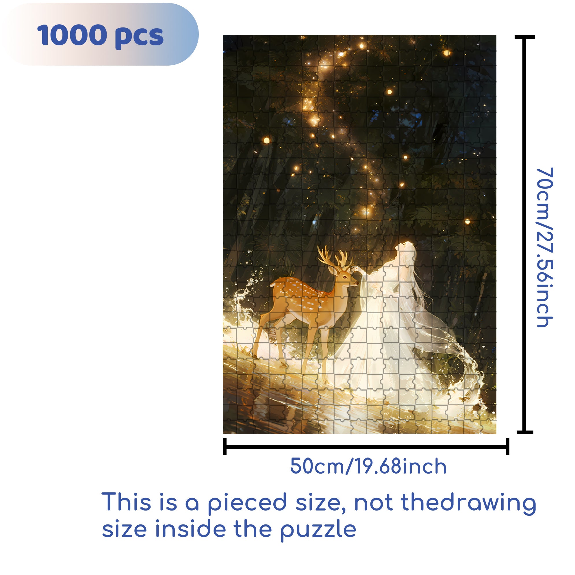 Brilliant 500pcs/1000pcs Jigsaw Puzzle, Scratch-Resistant, Interactive Family Game & Brain-Boosting DIY Decor, Perfect for Halloween, Christmas & New Year Gifts, Family Puzzle Game