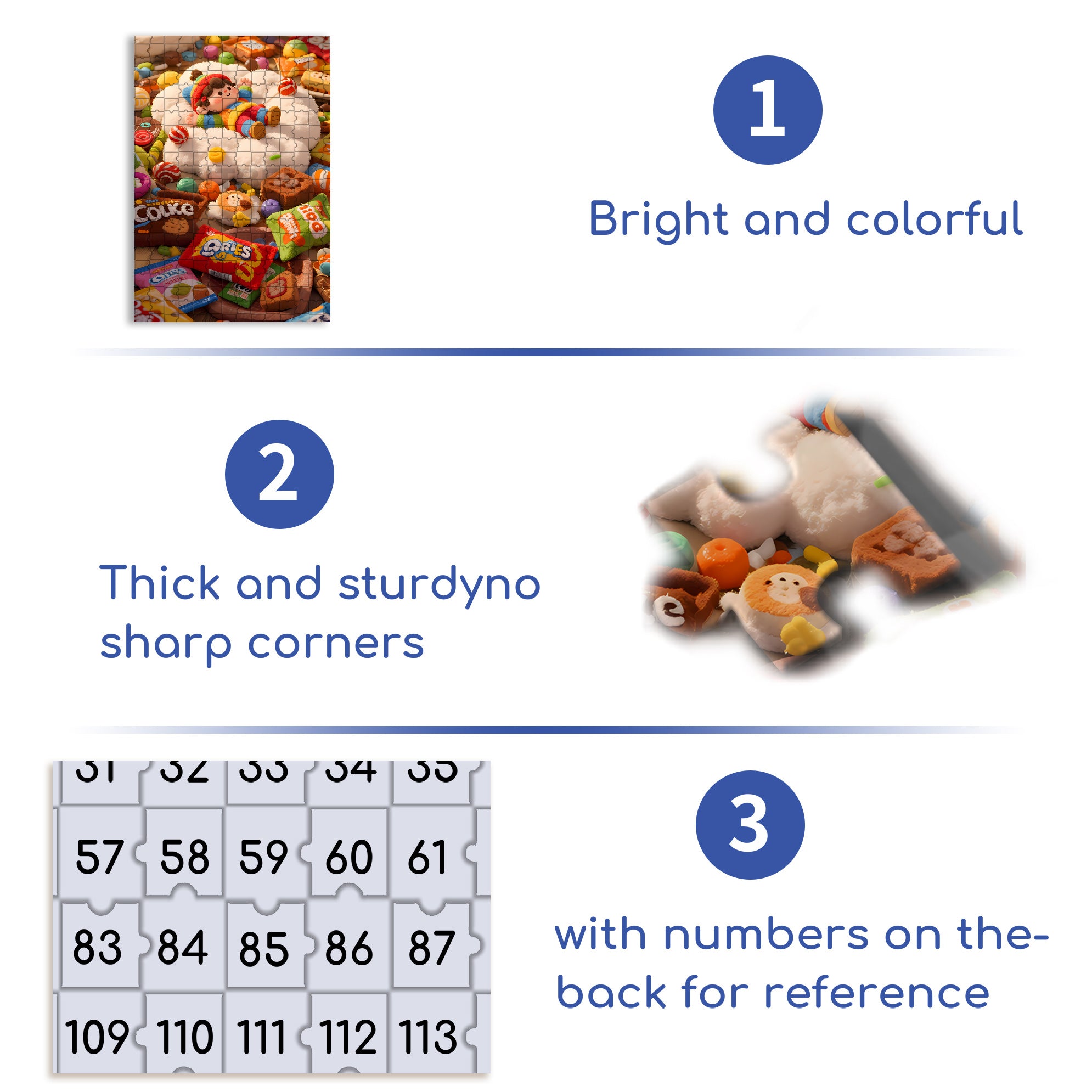 Comfortable 500pcs/1000pcs Jigsaw Puzzle, Scratch-Resistant, Interactive Family Game & Brain-Boosting DIY Decor, Perfect for Halloween, Christmas & New Year Gifts, Family Puzzle Game