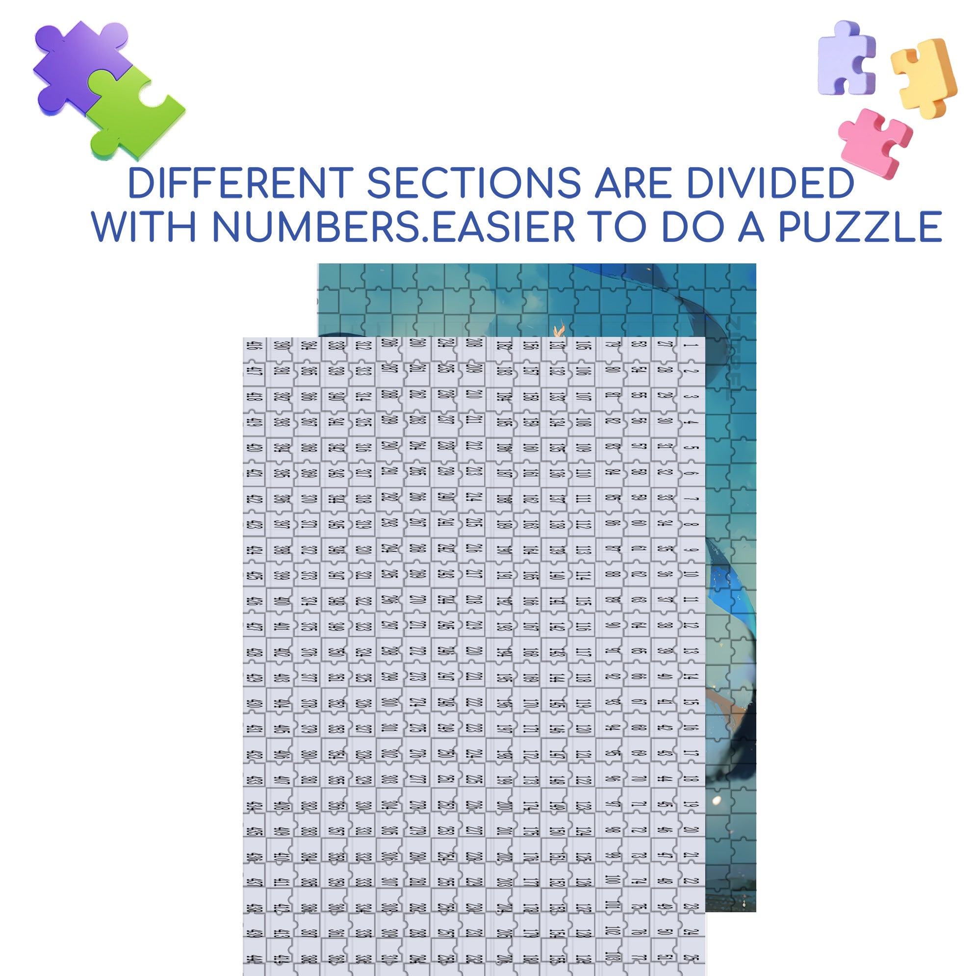 Dance 500pcs/1000pcs Jigsaw Puzzle, Scratch-Resistant, Interactive Family Game & Brain-Boosting DIY Decor, Perfect for Halloween, Christmas & New Year Gifts, Family Puzzle Game