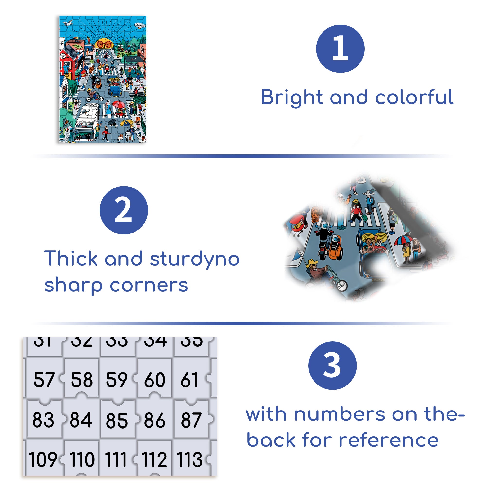 Harmonious Community 500pcs/1000pcs Jigsaw Puzzle, Scratch-Resistant, Interactive Family Game & Brain-Boosting DIY Decor, Perfect for Halloween, Christmas & New Year Gifts, Family Puzzle Game