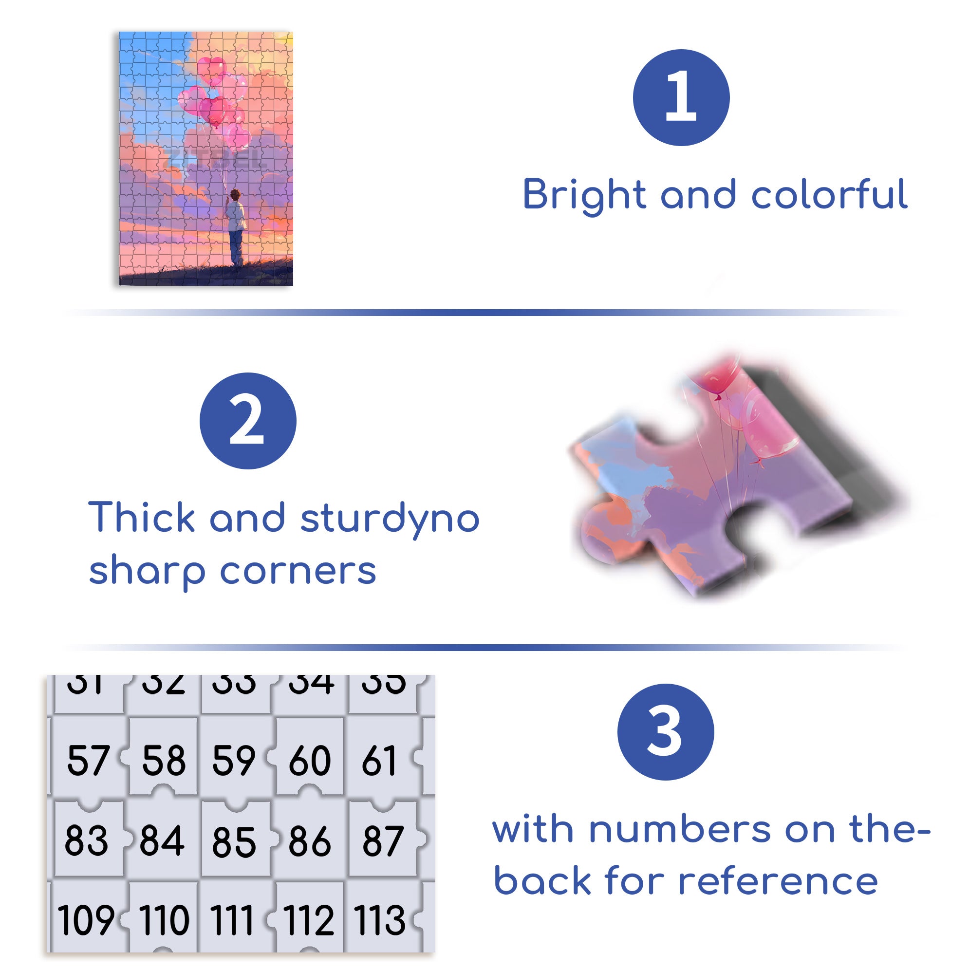 Heart Shape 500pcs/1000pcs Jigsaw Puzzle, Scratch-Resistant, Interactive Family Game & Brain-Boosting DIY Decor, Perfect for Halloween, Christmas & New Year Gifts, Family Puzzle Game