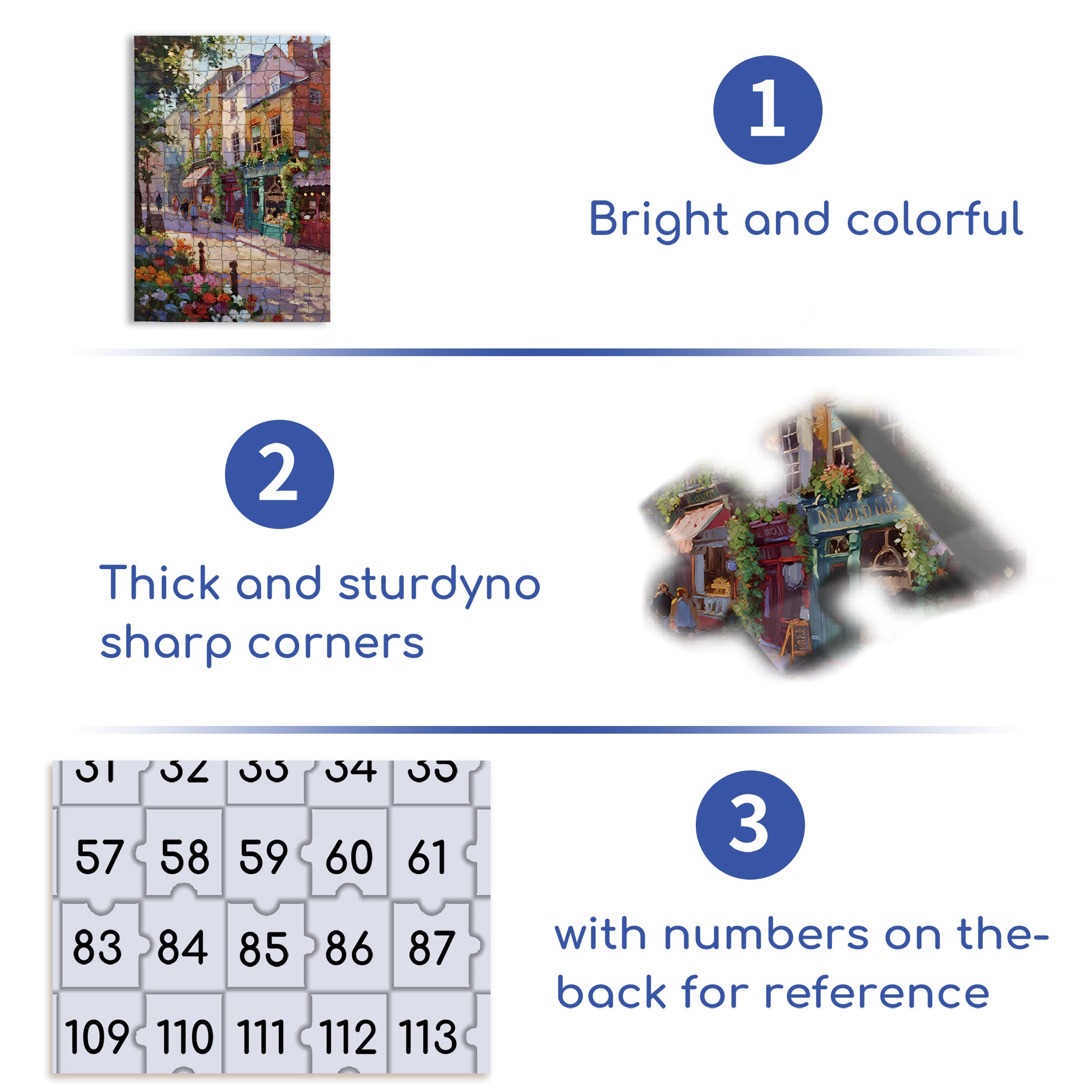 Neil Alley 500pcs/1000pcs Jigsaw Puzzle, Scratch-Resistant, Interactive Family Game & Brain-Boosting DIY Decor, Perfect for Halloween, Christmas & New Year Gifts, Family Puzzle Game