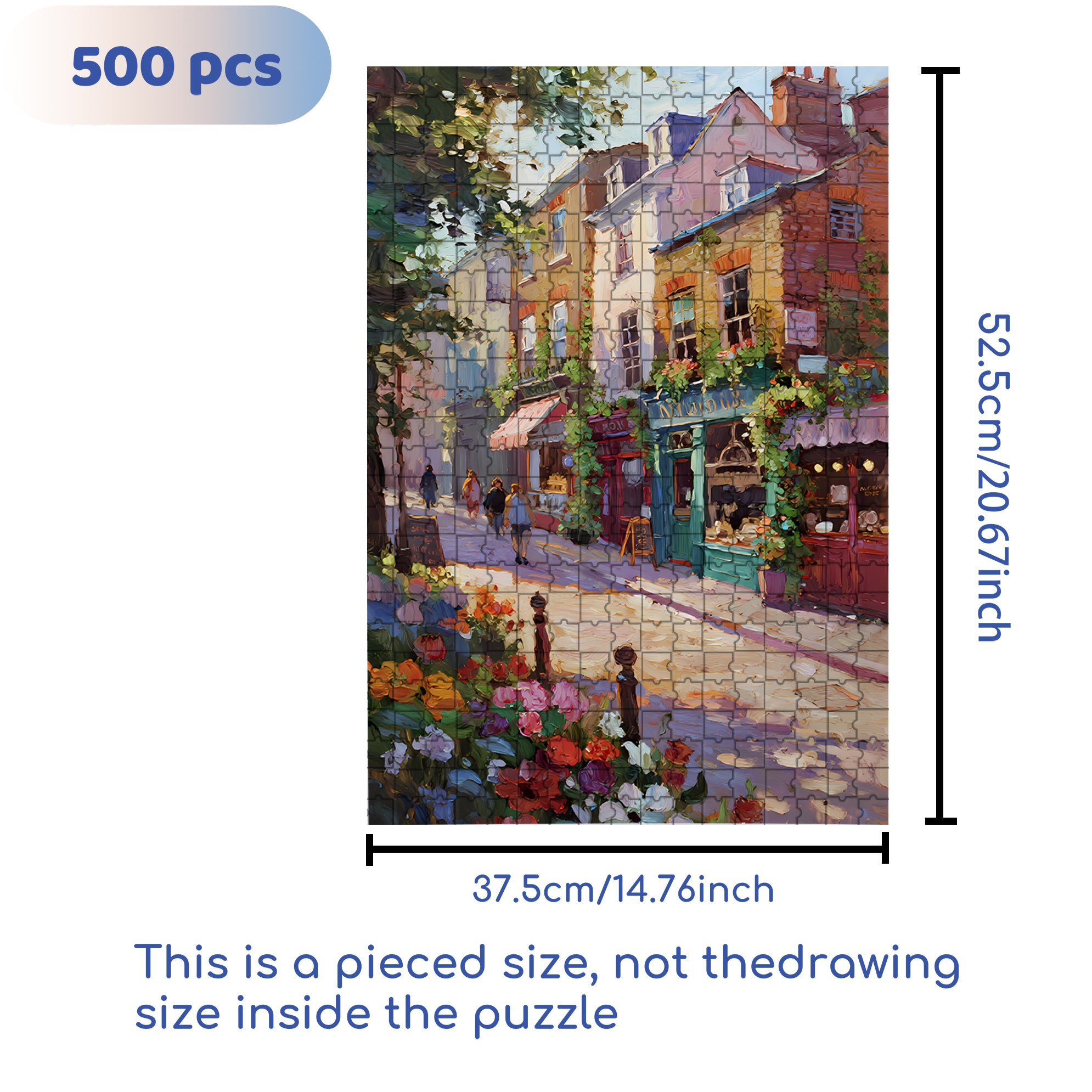 Neil Alley 500pcs/1000pcs Jigsaw Puzzle, Scratch-Resistant, Interactive Family Game & Brain-Boosting DIY Decor, Perfect for Halloween, Christmas & New Year Gifts, Family Puzzle Game