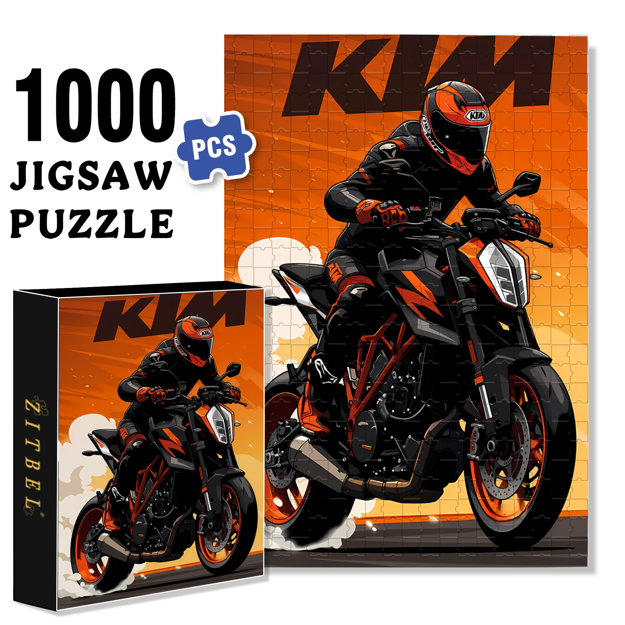 Speed 500pcs/1000pcs Jigsaw Puzzle, Scratch-Resistant, Interactive Family Game & Brain-Boosting DIY Decor, Perfect for Halloween, Christmas & New Year Gifts, Family Puzzle Game