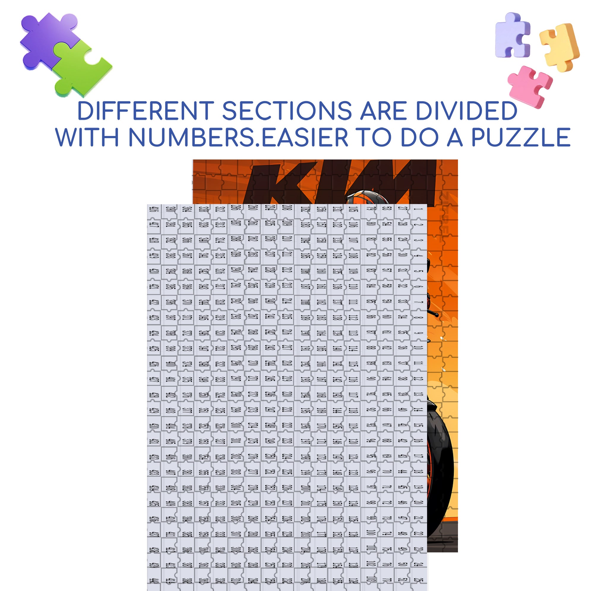 Speed 500pcs/1000pcs Jigsaw Puzzle, Scratch-Resistant, Interactive Family Game & Brain-Boosting DIY Decor, Perfect for Halloween, Christmas & New Year Gifts, Family Puzzle Game