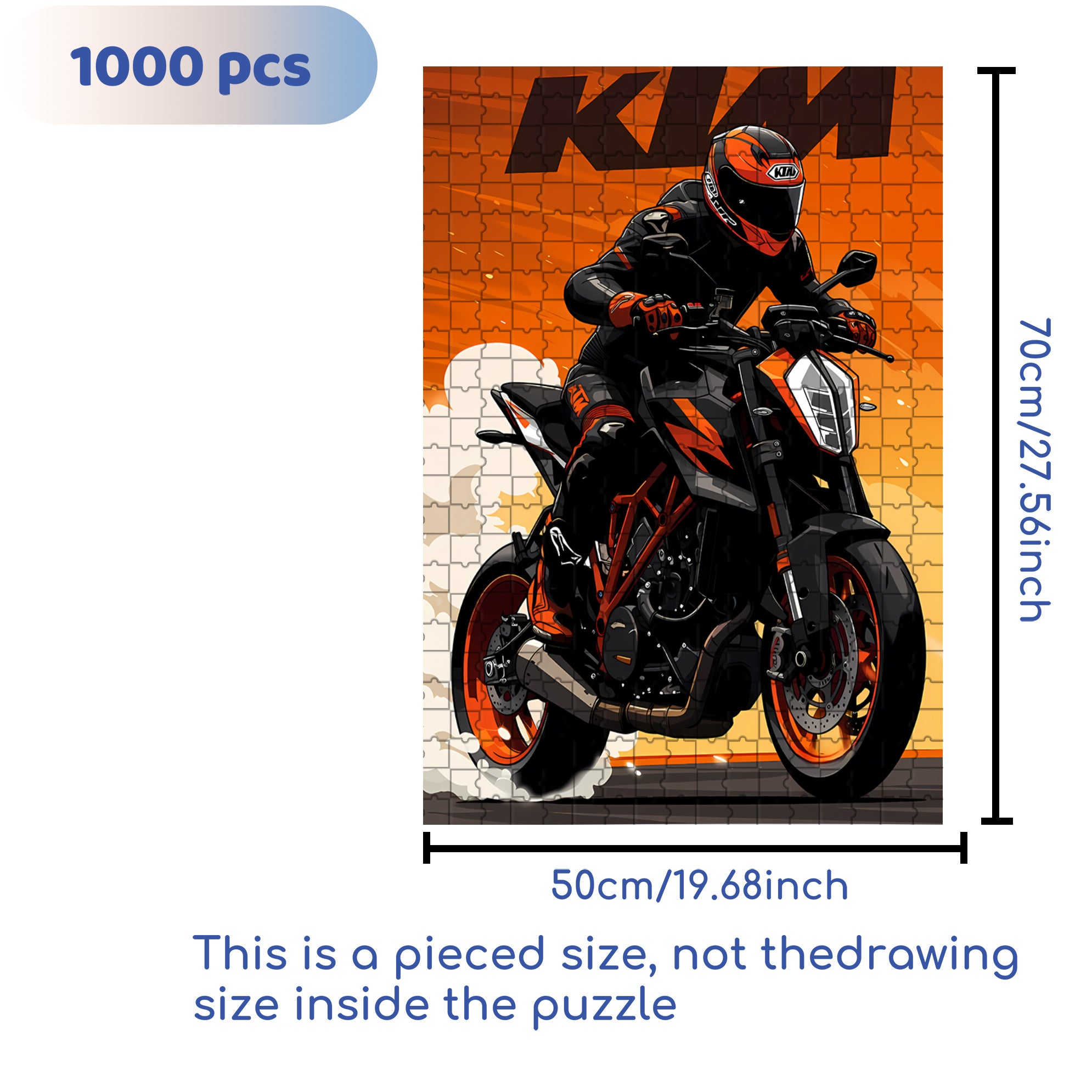 Speed 500pcs/1000pcs Jigsaw Puzzle, Scratch-Resistant, Interactive Family Game & Brain-Boosting DIY Decor, Perfect for Halloween, Christmas & New Year Gifts, Family Puzzle Game