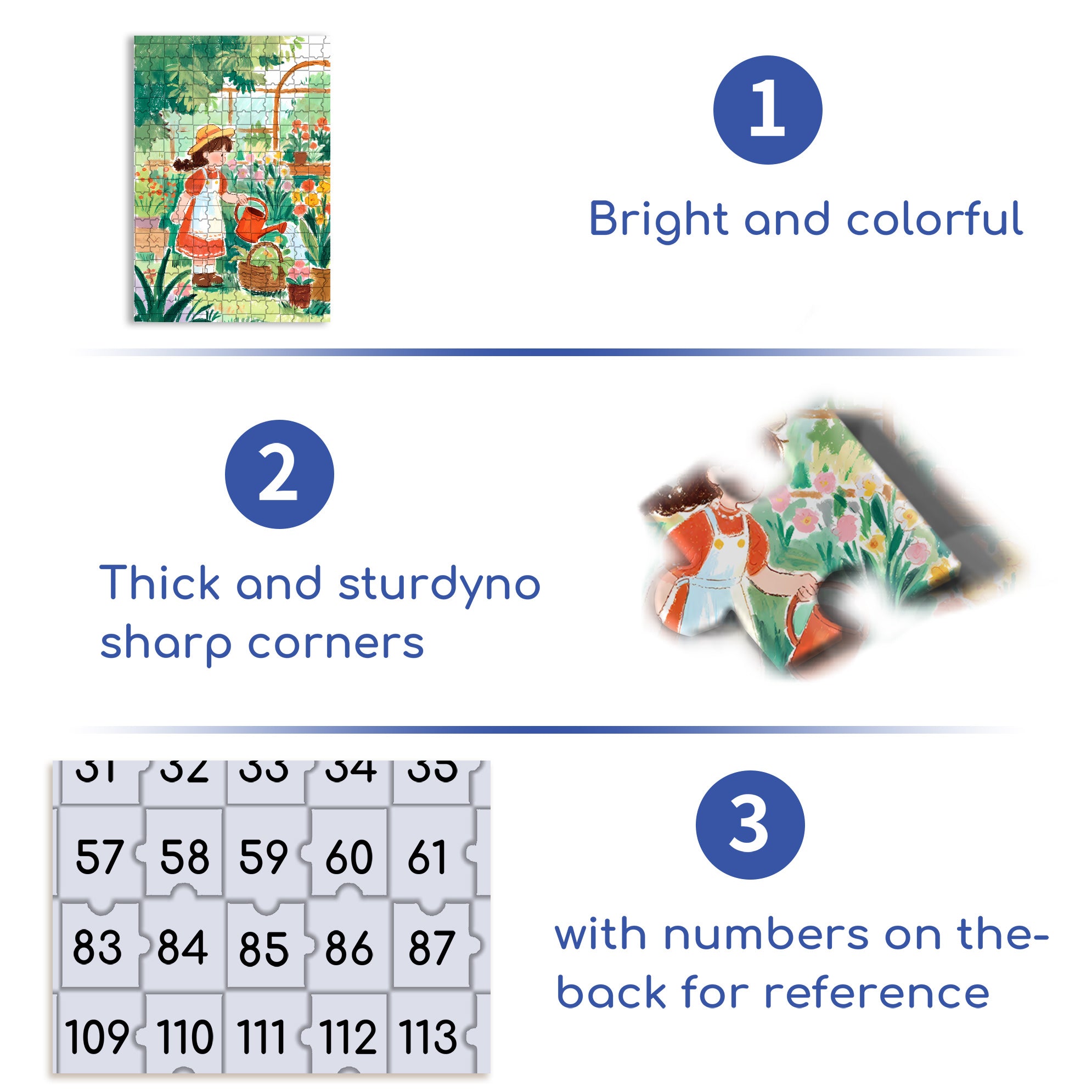 Watering 500pcs/1000pcs Jigsaw Puzzle, Scratch-Resistant, Interactive Family Game & Brain-Boosting DIY Decor, Perfect for Halloween, Christmas & New Year Gifts, Family Puzzle Game