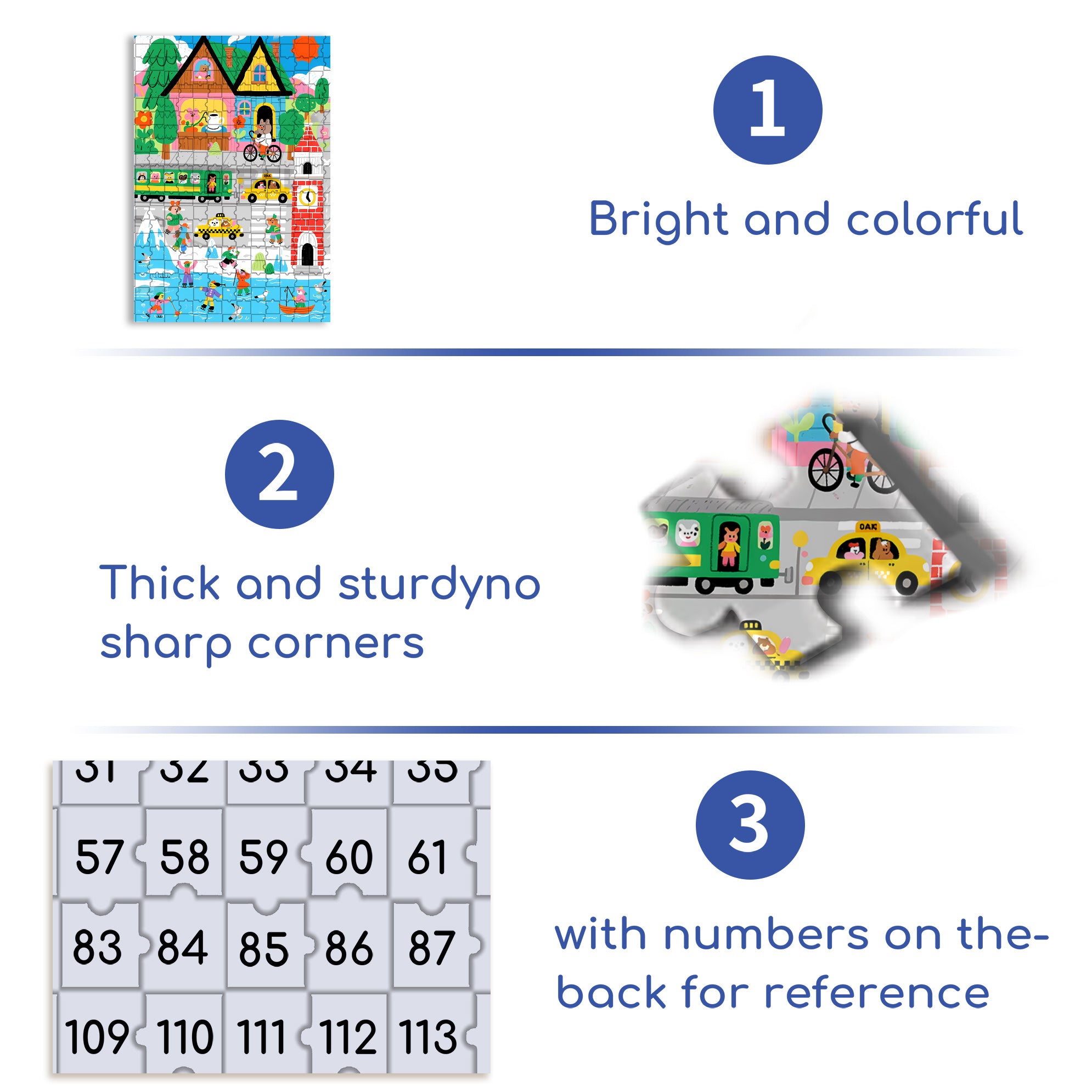 Animal Park 500pcs/1000pcs Jigsaw Puzzle, Scratch-Resistant, Interactive Family Game & Brain-Boosting DIY Decor, Perfect for Halloween, Christmas & New Year Gifts, Family Puzzle Game