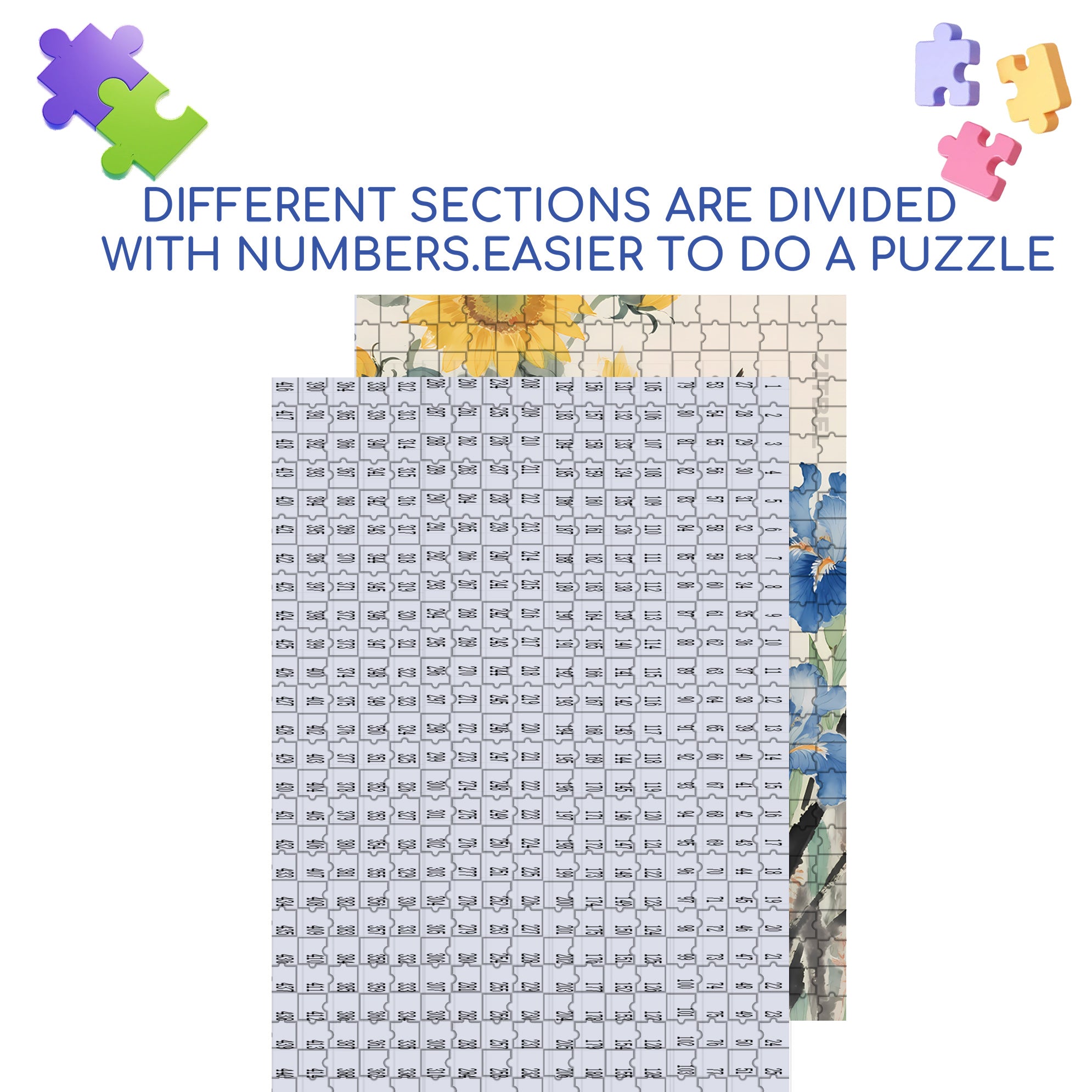 Hummingbird 500pcs/1000pcs Jigsaw Puzzle, Scratch-Resistant, Interactive Family Game & Brain-Boosting DIY Decor, Perfect for Halloween, Christmas & New Year Gifts, Family Puzzle Game