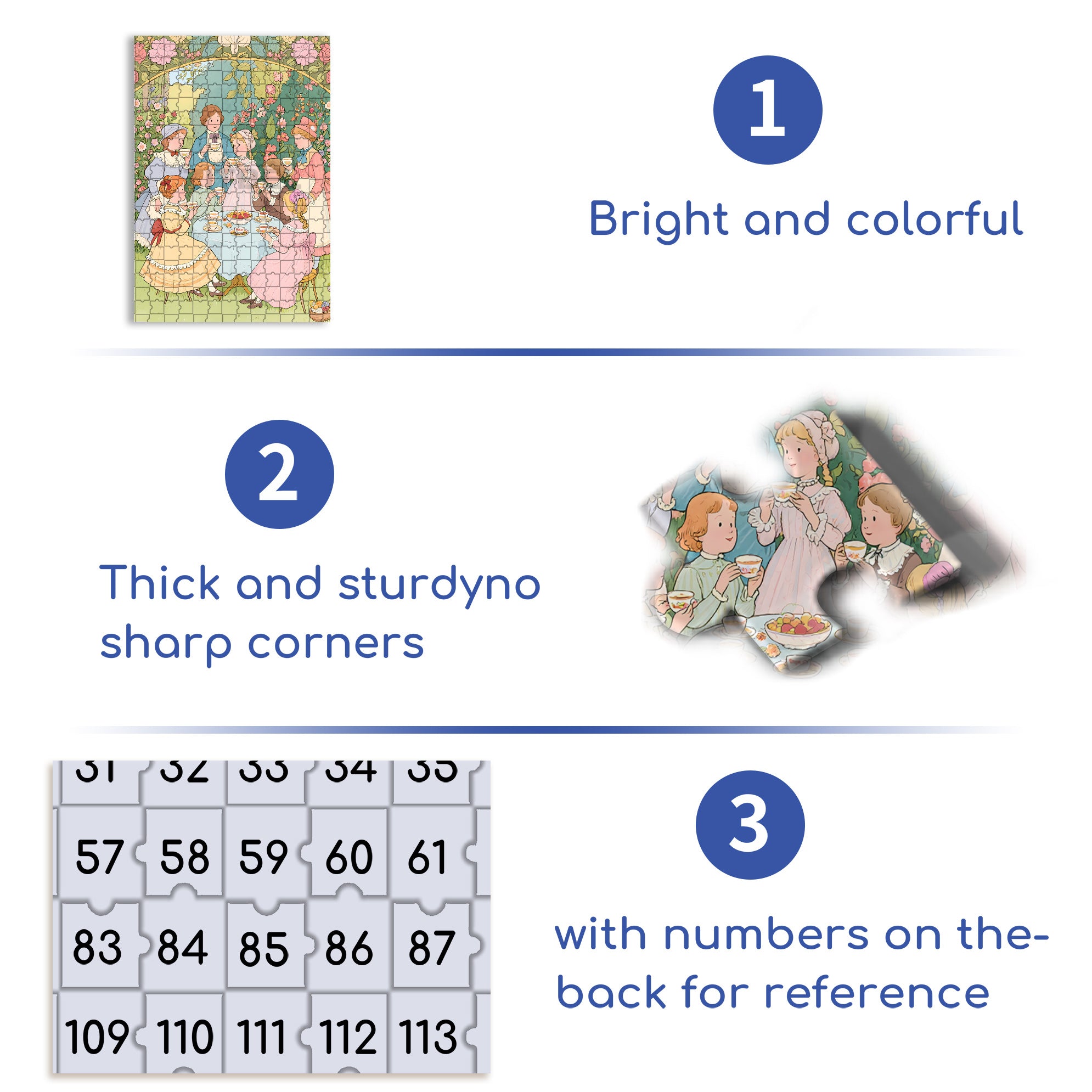 Reunion 500pcs/1000pcs Jigsaw Puzzle, Scratch-Resistant, Interactive Family Game & Brain-Boosting DIY Decor, Perfect for Halloween, Christmas & New Year Gifts, Family Puzzle Game