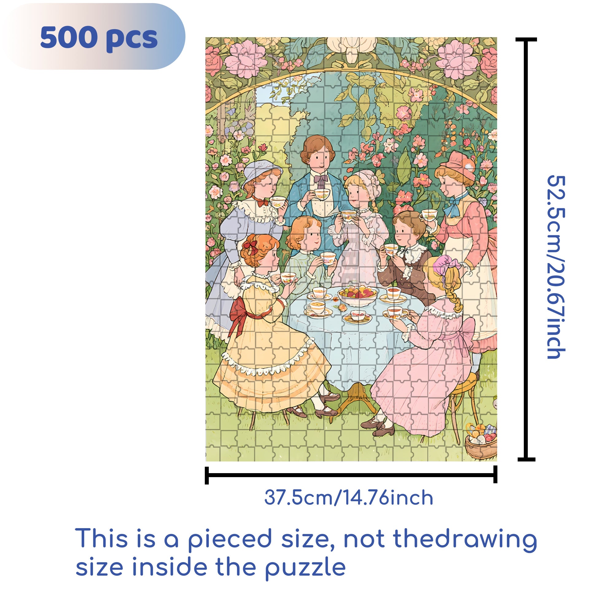 Reunion 500pcs/1000pcs Jigsaw Puzzle, Scratch-Resistant, Interactive Family Game & Brain-Boosting DIY Decor, Perfect for Halloween, Christmas & New Year Gifts, Family Puzzle Game