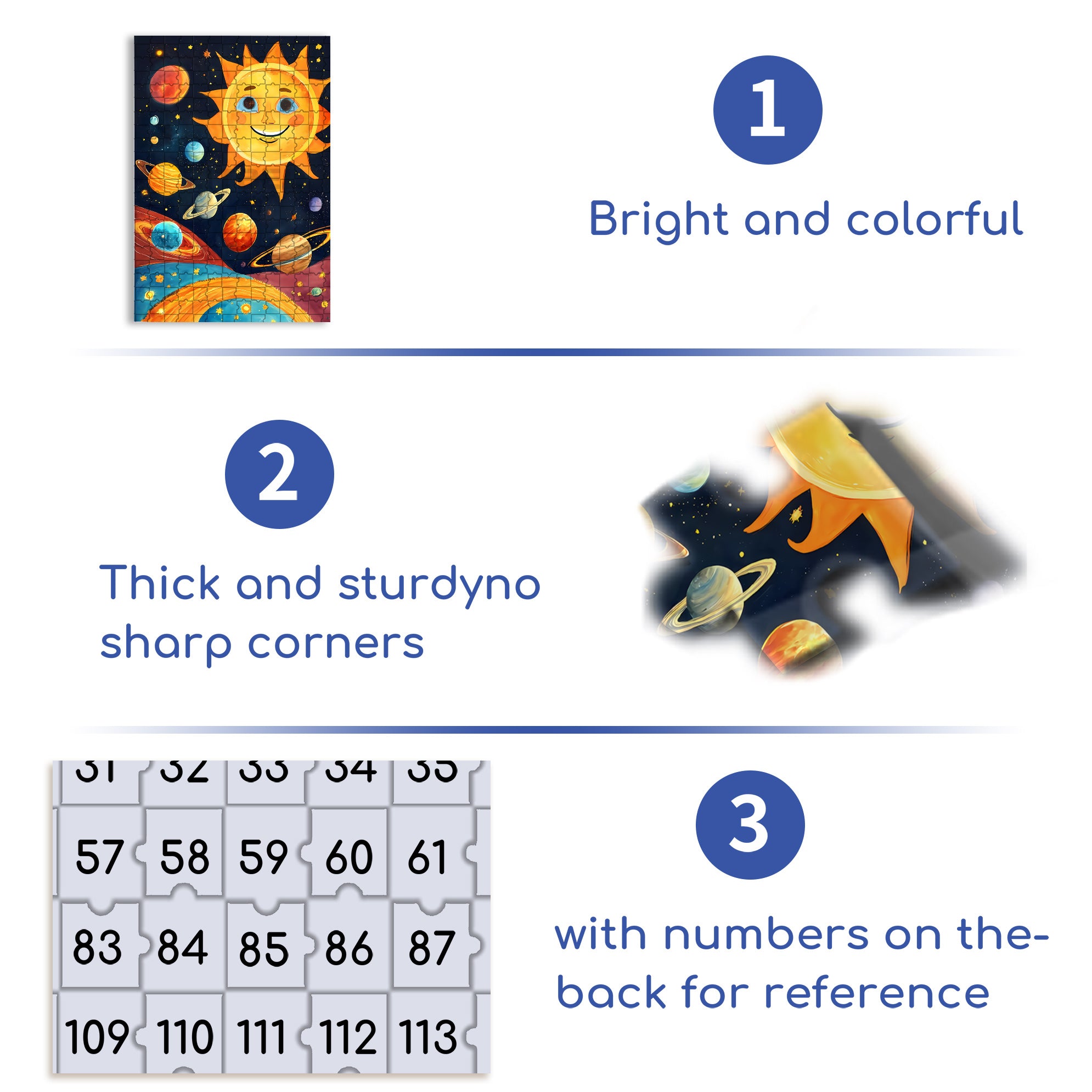 Space 500pcs/1000pcs Jigsaw Puzzle, Scratch-Resistant, Interactive Family Game & Brain-Boosting DIY Decor, Perfect for Halloween, Christmas & New Year Gifts, Family Puzzle Game