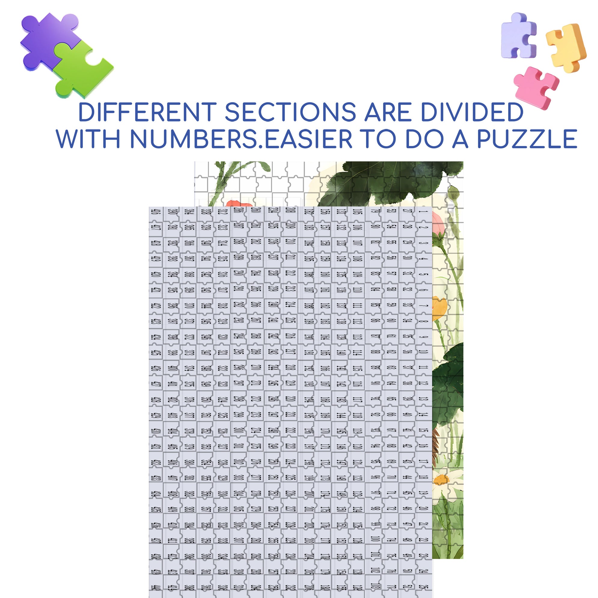 The Day Of  The Little Hedgehog 500pcs/1000pcs Jigsaw Puzzle, Scratch-Resistant, Interactive Family Game & Brain-Boosting DIY Decor, Perfect for Halloween, Christmas & New Year Gifts, Family Puzzle Game