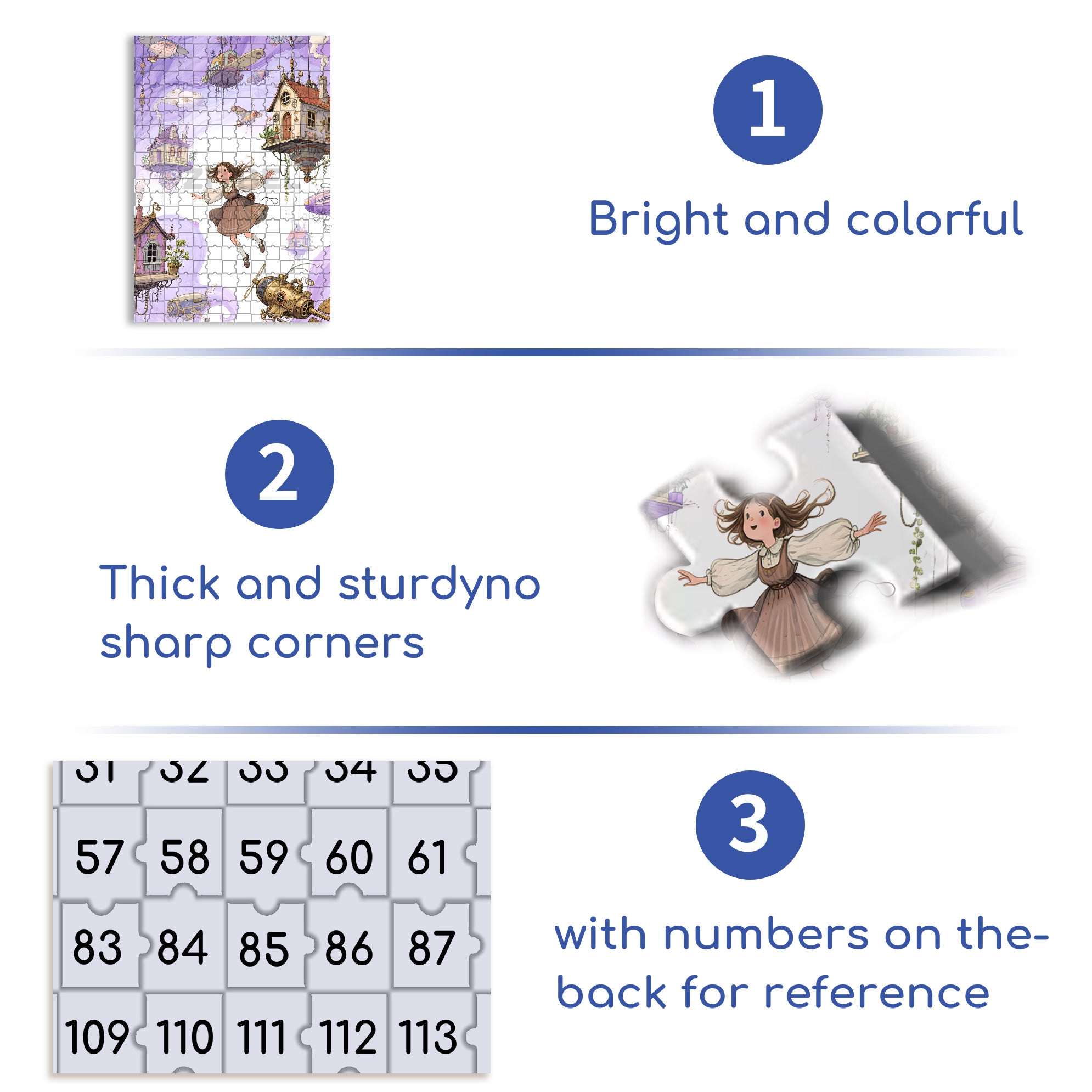 Dream 500pcs/1000pcs Jigsaw Puzzle, Scratch-Resistant, Interactive Family Game & Brain-Boosting DIY Decor, Perfect for Halloween, Christmas & New Year Gifts, Family Puzzle Game