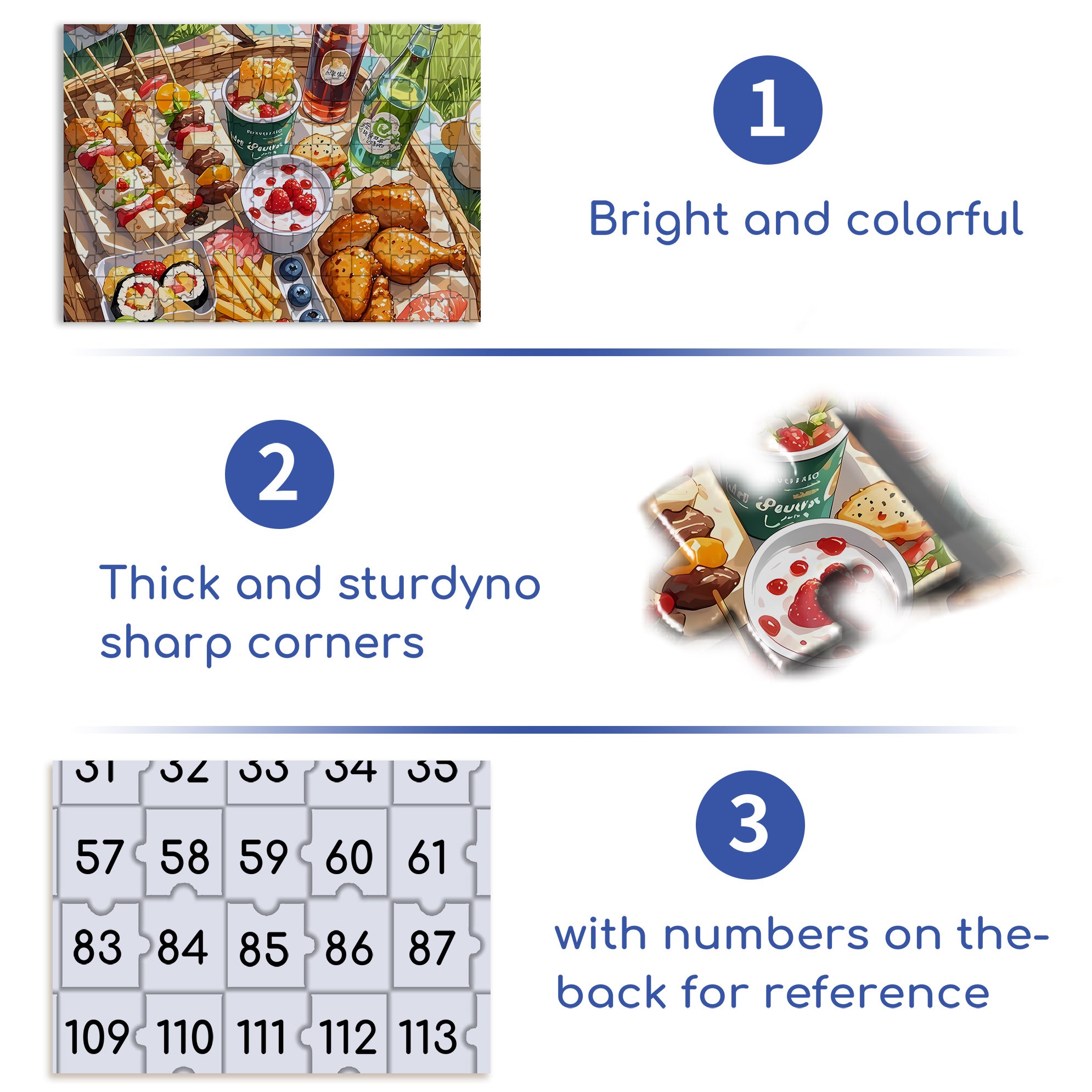 Gathering 500pcs/1000pcs Jigsaw Puzzle, Scratch-Resistant, Interactive Family Game & Brain-Boosting DIY Decor, Perfect for Halloween, Christmas & New Year Gifts, Family Puzzle Game