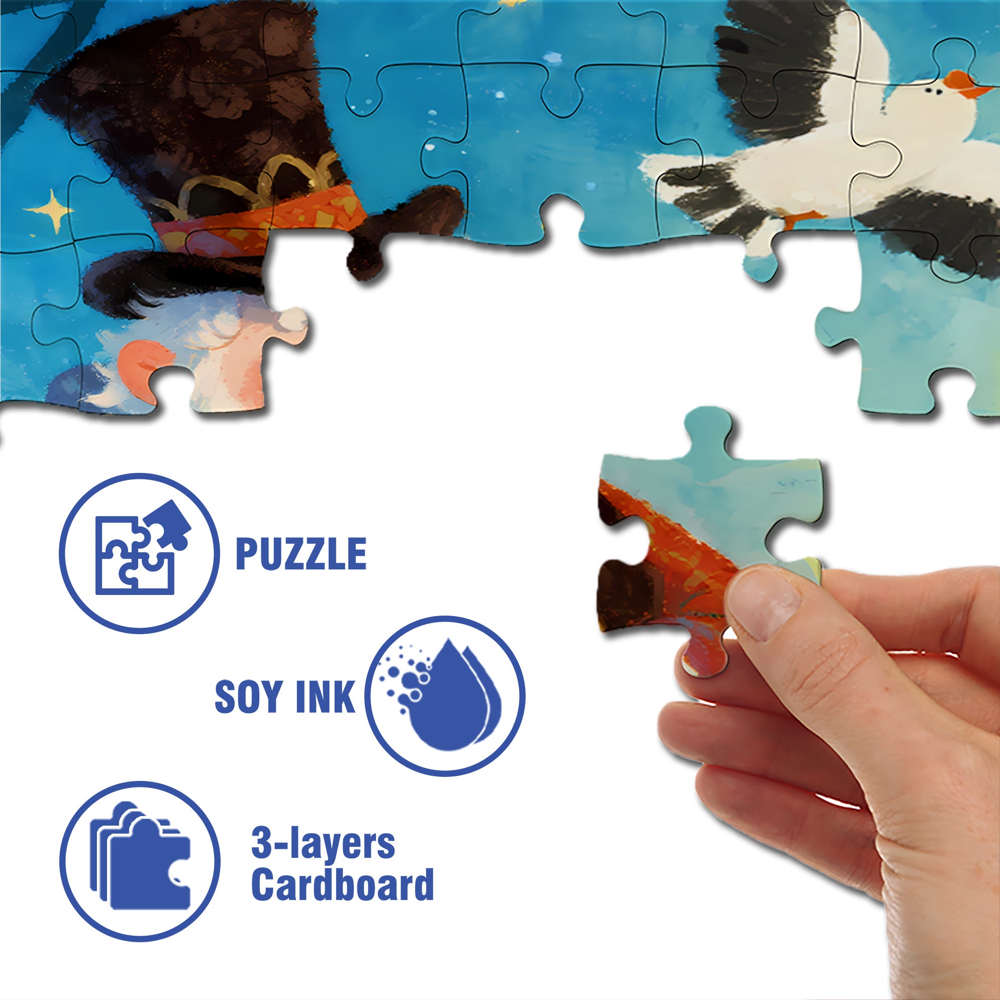 Pocket Watch 500pcs/1000pcs Jigsaw Puzzle, Scratch-Resistant, Interactive Family Game & Brain-Boosting DIY Decor, Perfect for Halloween, Christmas & New Year Gifts, Family Puzzle Game