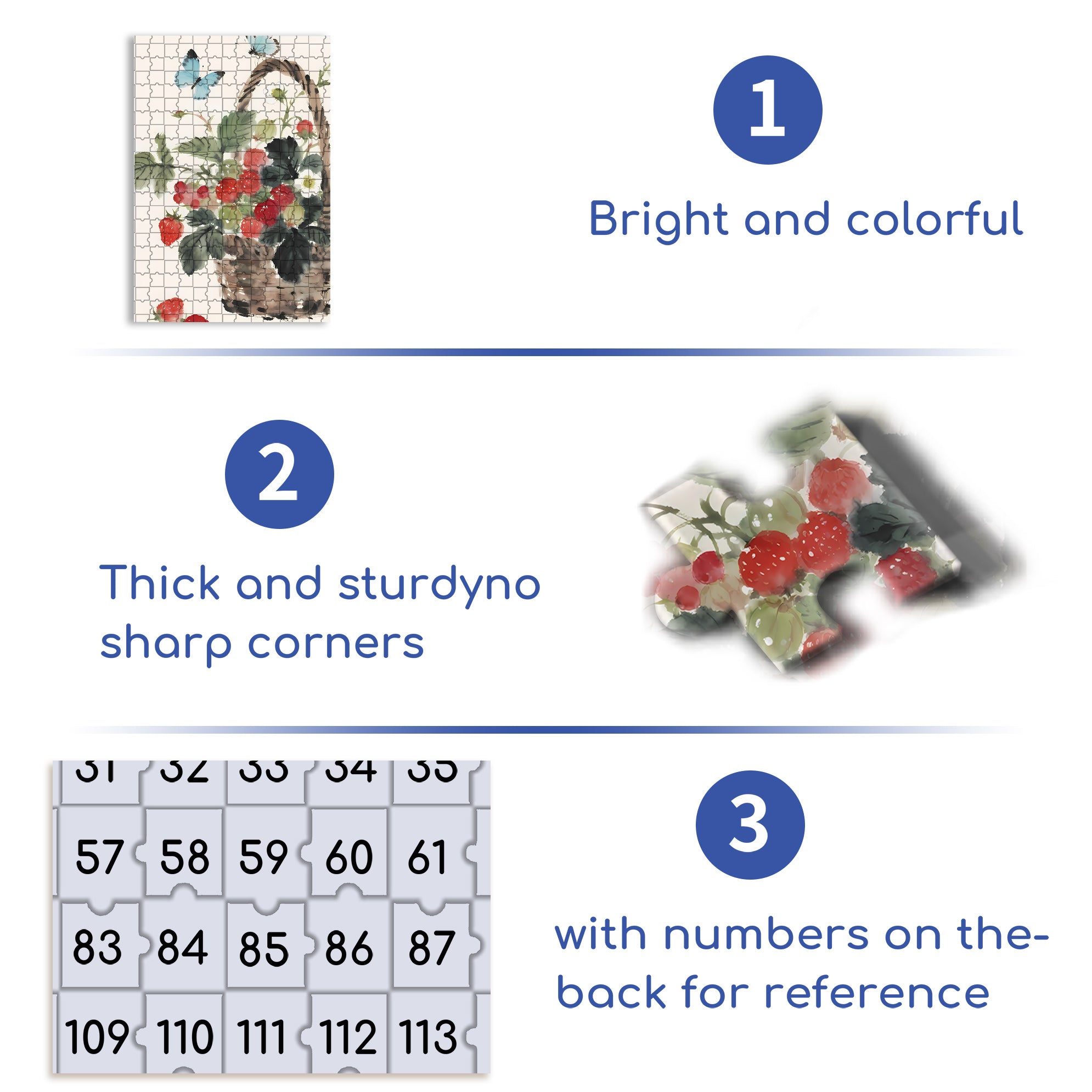 Rattan Basket 500pcs/1000pcs Jigsaw Puzzle, Scratch-Resistant, Interactive Family Game & Brain-Boosting DIY Decor, Perfect for Halloween, Christmas & New Year Gifts, Family Puzzle Game
