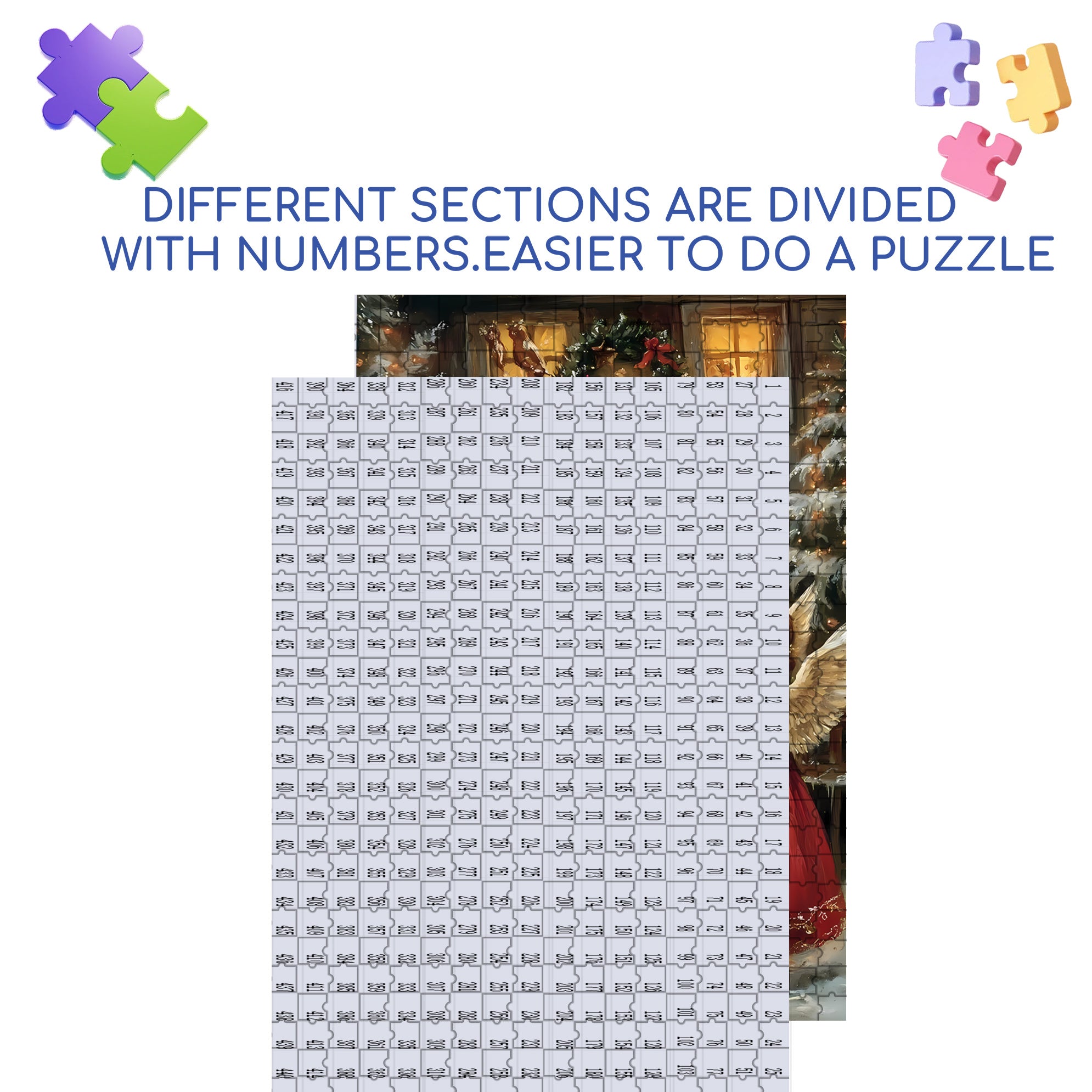 Sing Hymns 500pcs/1000pcs Jigsaw Puzzle, Scratch-Resistant, Interactive Family Game & Brain-Boosting DIY Decor, Perfect for Halloween, Christmas & New Year Gifts, Family Puzzle Game
