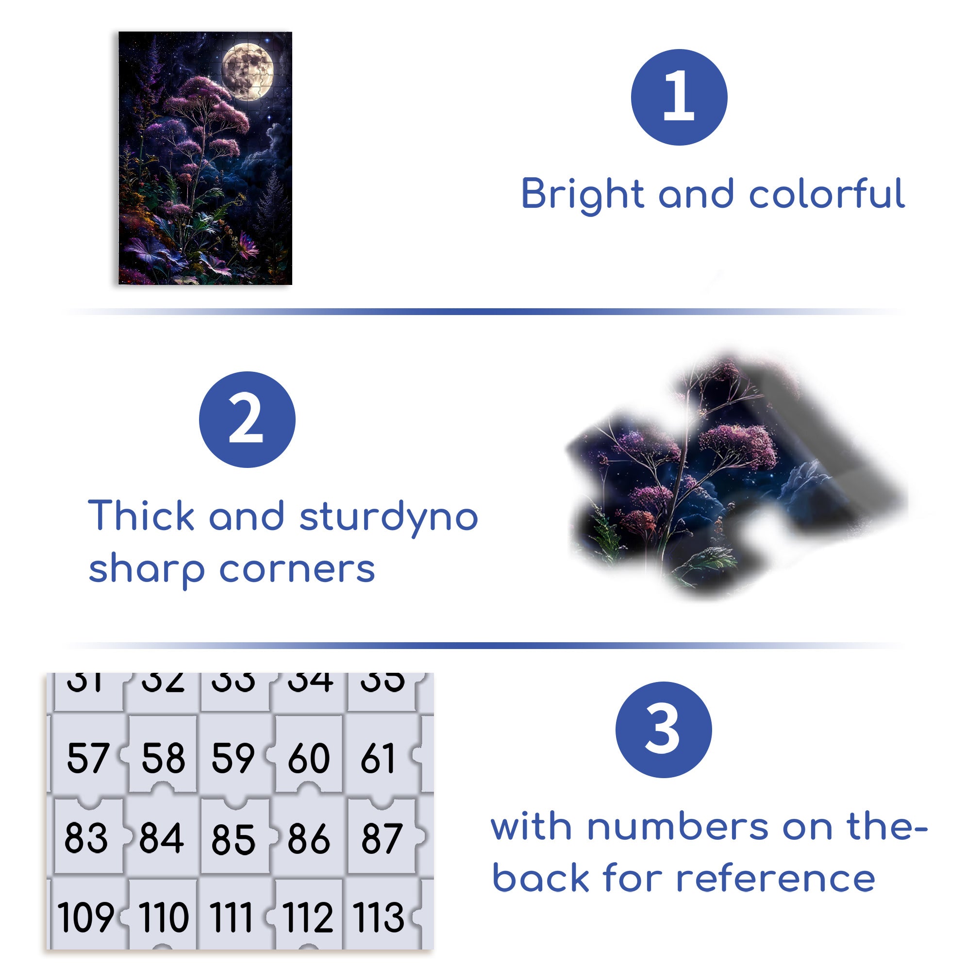 All Things Grow 500pcs/1000pcs Jigsaw Puzzle, Scratch-Resistant, Interactive Family Game & Brain-Boosting DIY Decor, Perfect for Halloween, Christmas & New Year Gifts, Family Puzzle Game