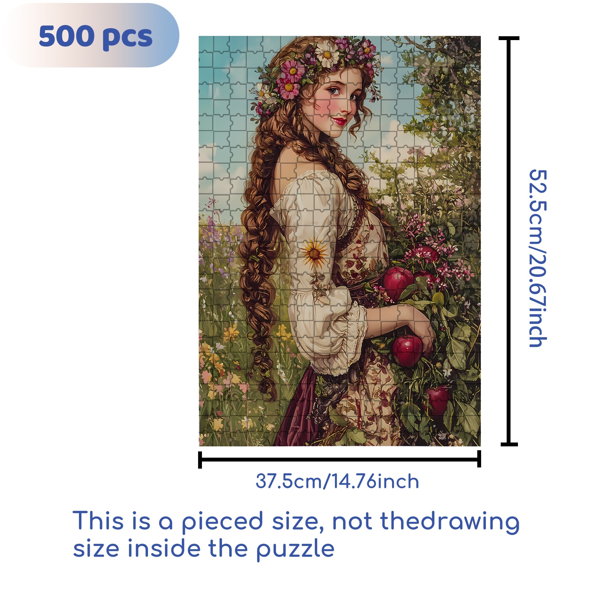 One Autumn Afternoon 500pcs/1000pcs Jigsaw Puzzle, Scratch-Resistant, Interactive Family Game & Brain-Boosting DIY Decor, Perfect for Halloween, Christmas & New Year Gifts, Family Puzzle Game