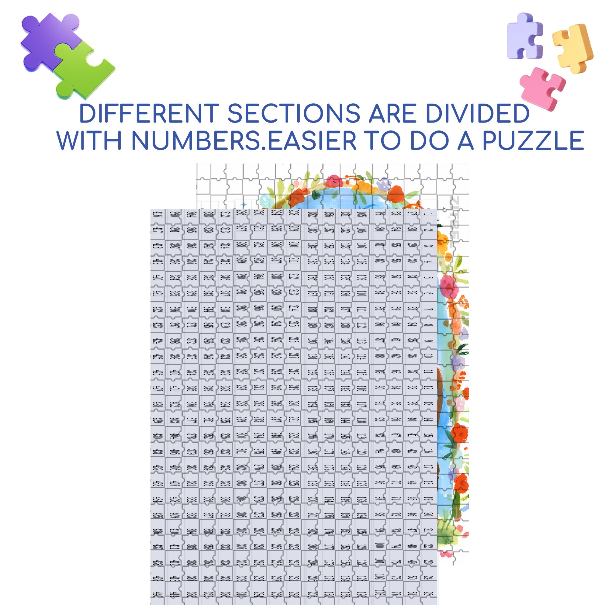Happy Wedding 500pcs/1000pcs Jigsaw Puzzle, Scratch-Resistant, Interactive Family Game & Brain-Boosting DIY Decor, Perfect for Halloween, Christmas & New Year Gifts, Family Puzzle Game