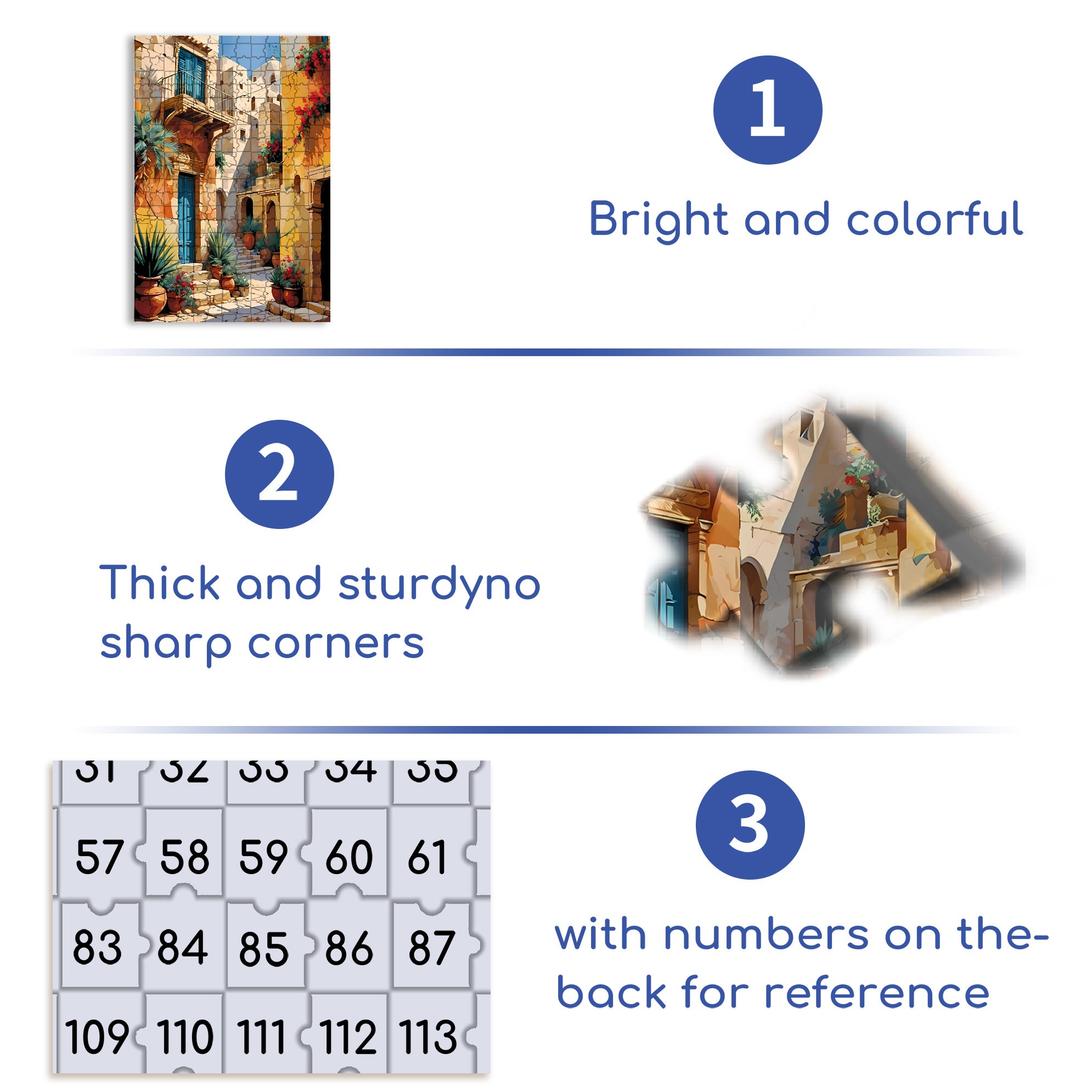 In Barcelona 500pcs/1000pcs Jigsaw Puzzle, Scratch-Resistant, Interactive Family Game & Brain-Boosting DIY Decor, Perfect for Halloween, Christmas & New Year Gifts, Family Puzzle Game