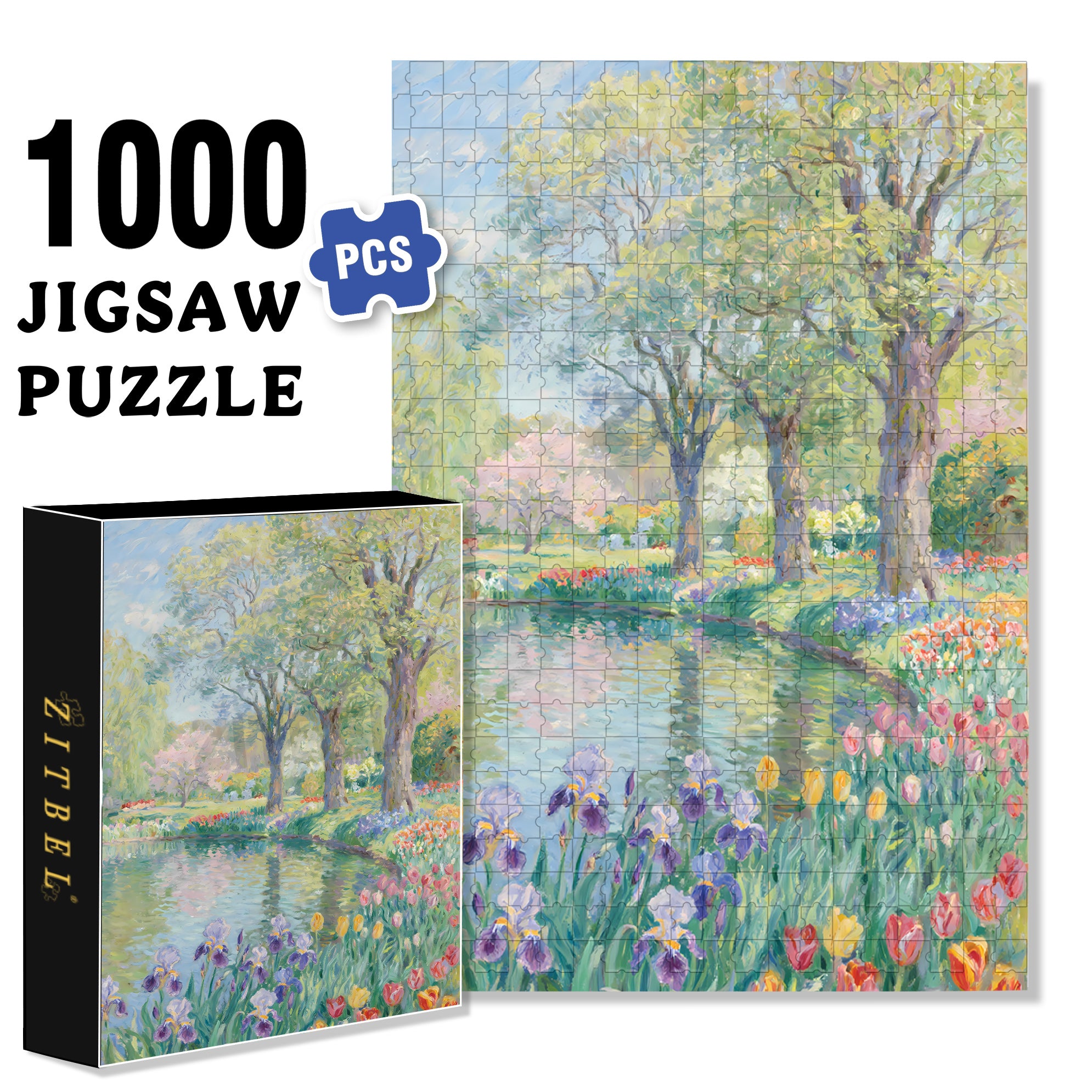 Intoxicative 500pcs/1000pcs Jigsaw Puzzle, Scratch-Resistant, Interactive Family Game & Brain-Boosting DIY Decor, Perfect for Halloween, Christmas & New Year Gifts, Family Puzzle Game