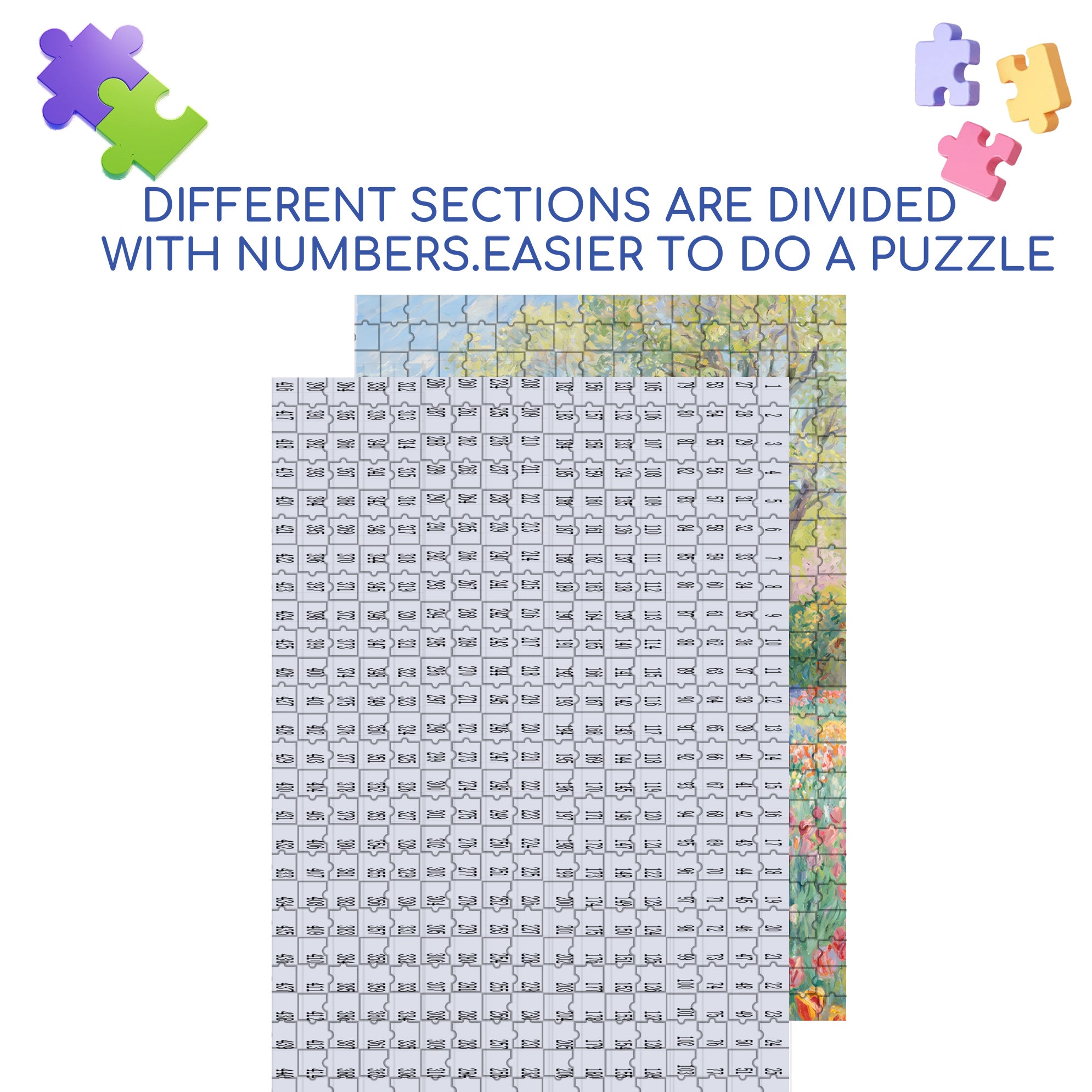 Intoxicative 500pcs/1000pcs Jigsaw Puzzle, Scratch-Resistant, Interactive Family Game & Brain-Boosting DIY Decor, Perfect for Halloween, Christmas & New Year Gifts, Family Puzzle Game