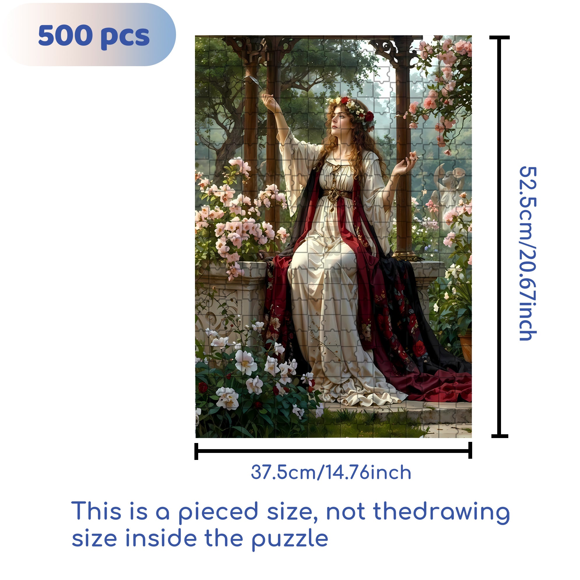 Let Go 500pcs/1000pcs Jigsaw Puzzle, Scratch-Resistant, Interactive Family Game & Brain-Boosting DIY Decor, Perfect for Halloween, Christmas & New Year Gifts, Family Puzzle Game