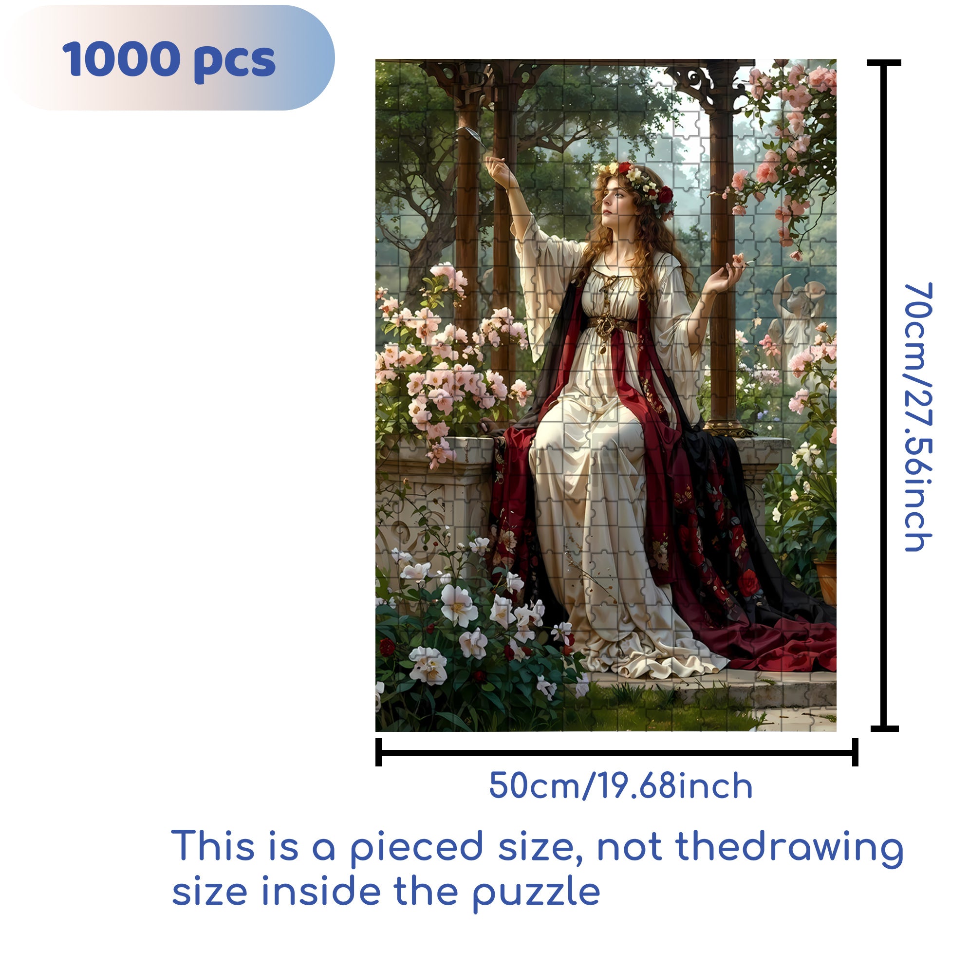 Let Go 500pcs/1000pcs Jigsaw Puzzle, Scratch-Resistant, Interactive Family Game & Brain-Boosting DIY Decor, Perfect for Halloween, Christmas & New Year Gifts, Family Puzzle Game