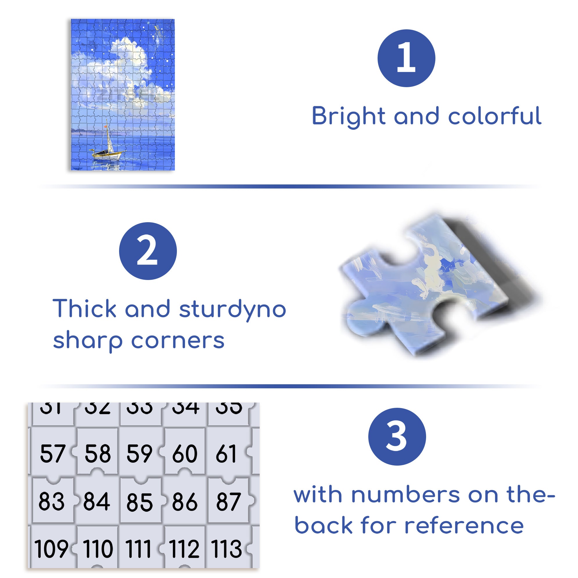Lonely Boat 500pcs/1000pcs Jigsaw Puzzle, Scratch-Resistant, Interactive Family Game & Brain-Boosting DIY Decor, Perfect for Halloween, Christmas & New Year Gifts, Family Puzzle Game