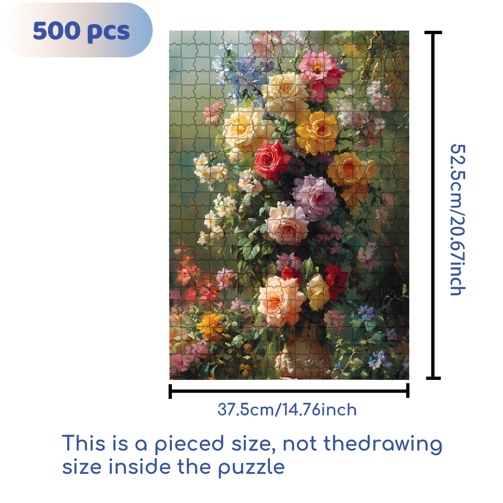 Spring Art 500pcs/1000pcs Jigsaw Puzzle, Scratch-Resistant, Interactive Family Game & Brain-Boosting DIY Decor, Perfect for Halloween, Christmas & New Year Gifts, Family Puzzle Game