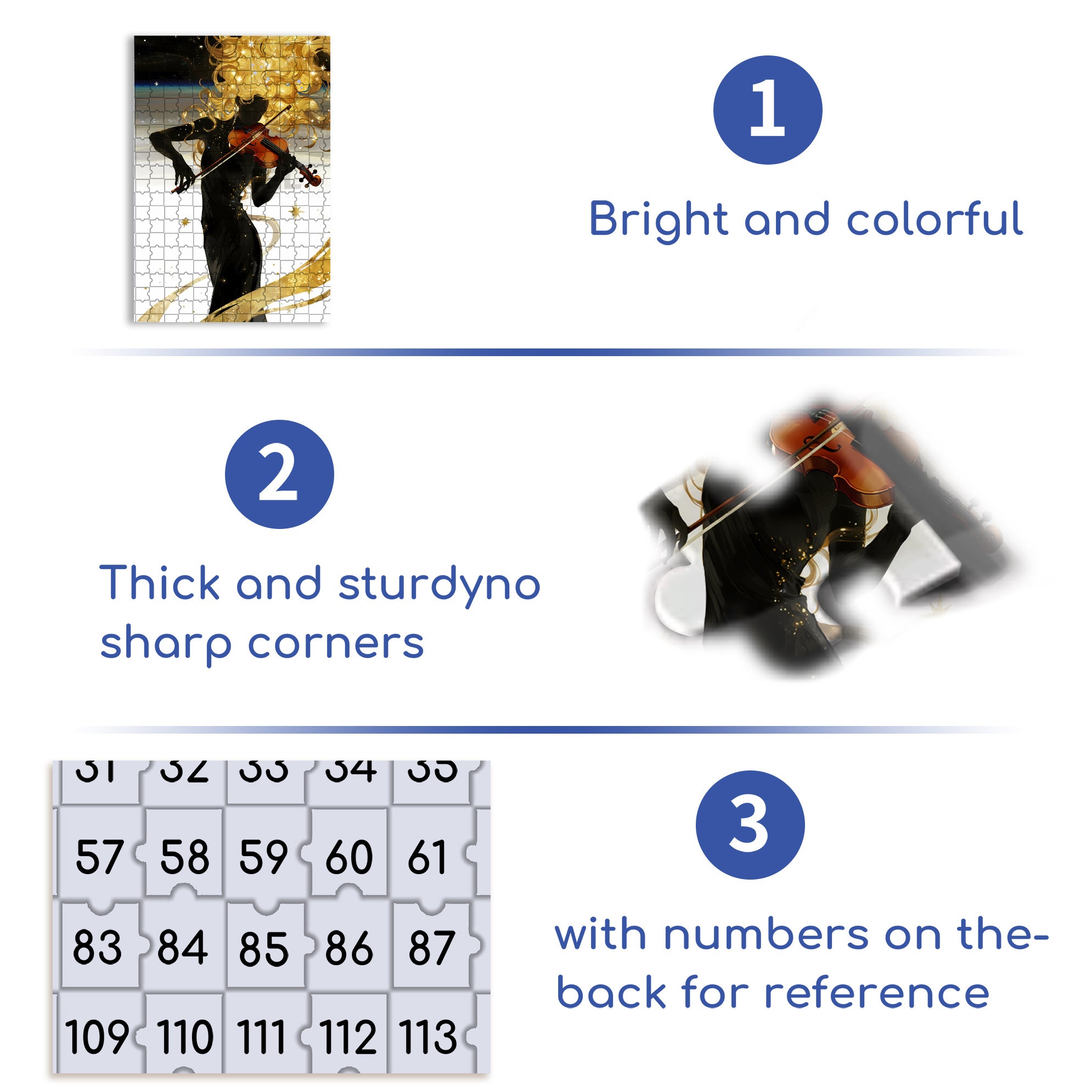 Beautiful Silhouette 500pcs/1000pcs Jigsaw Puzzle, Scratch-Resistant, Interactive Family Game & Brain-Boosting DIY Decor, Perfect for Halloween, Christmas & New Year Gifts, Family Puzzle Game
