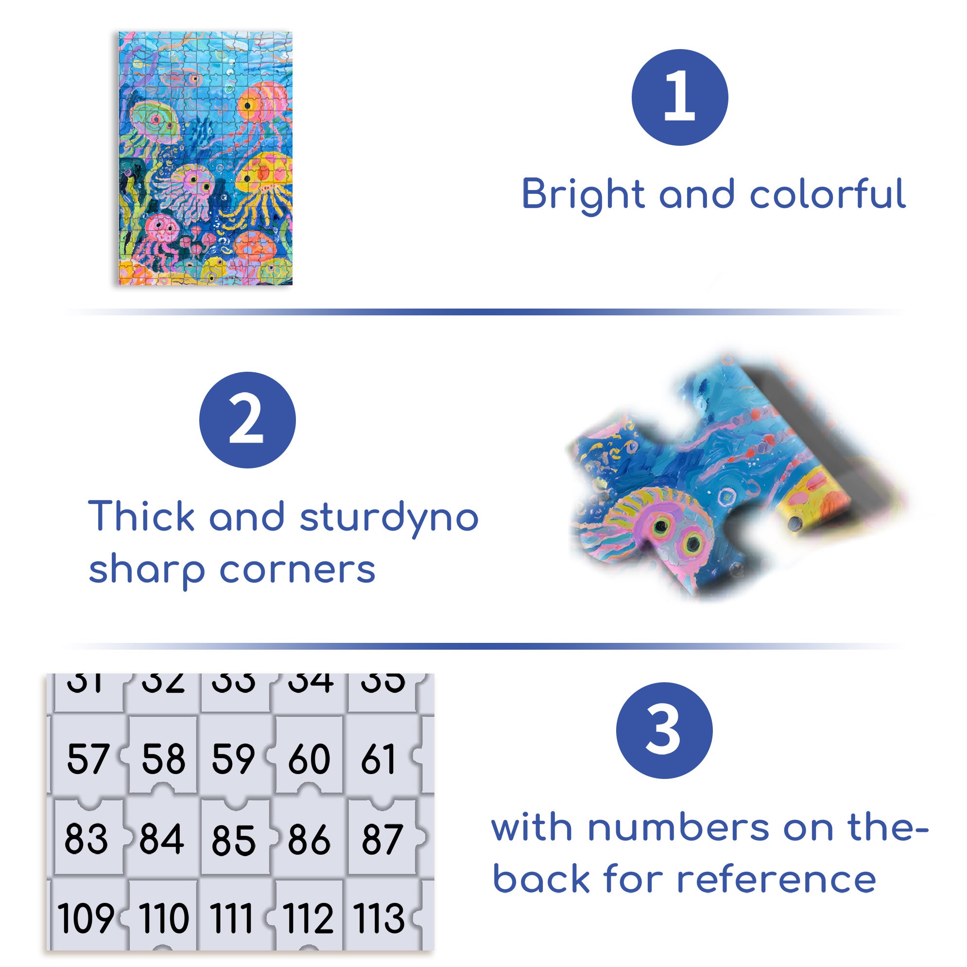 Children's Drawings 500pcs/1000pcs Jigsaw Puzzle, Scratch-Resistant, Interactive Family Game & Brain-Boosting DIY Decor, Perfect for Halloween, Christmas & New Year Gifts, Family Puzzle Game