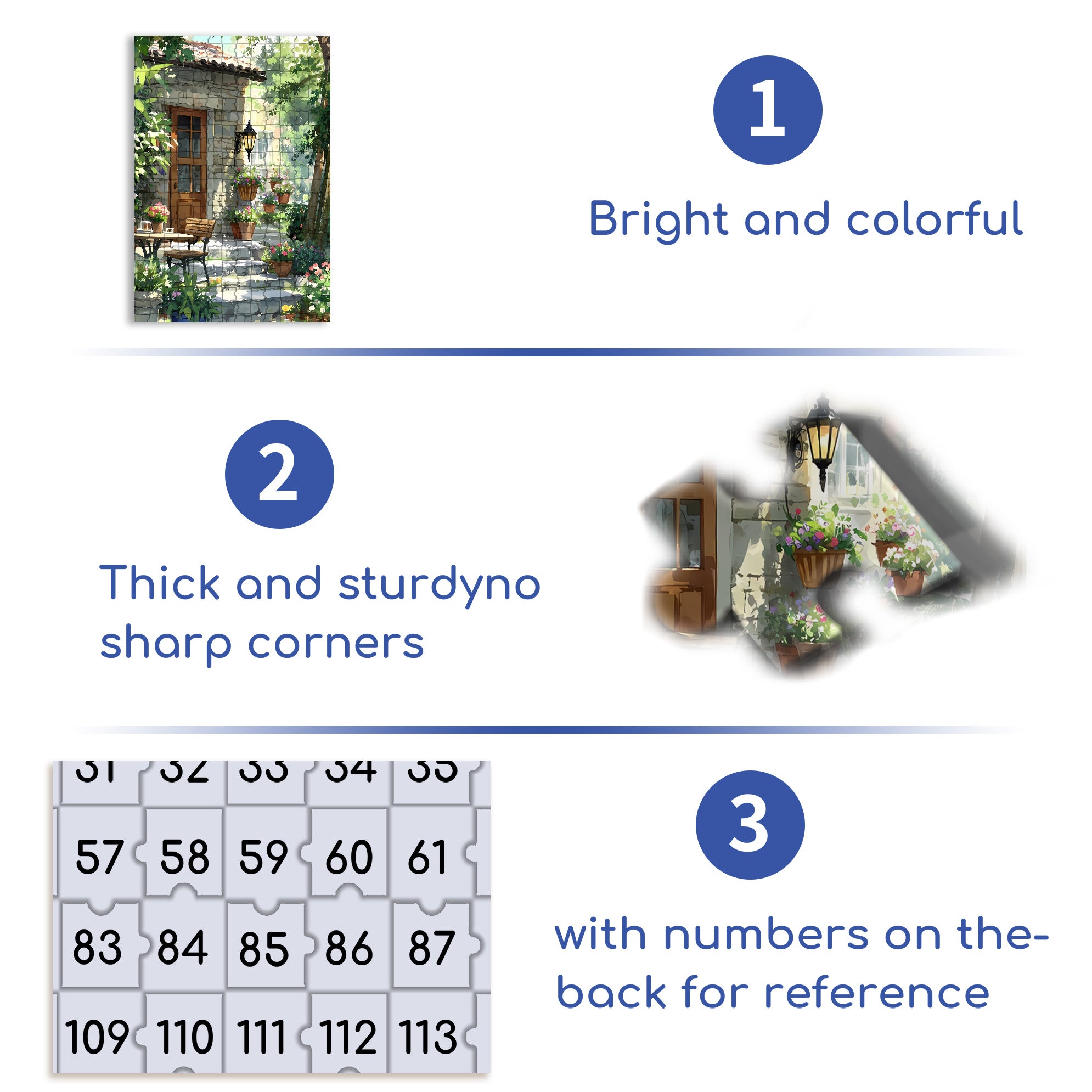 Dappled Sunlight 500pcs/1000pcs Jigsaw Puzzle, Scratch-Resistant, Interactive Family Game & Brain-Boosting DIY Decor, Perfect for Halloween, Christmas & New Year Gifts, Family Puzzle Game