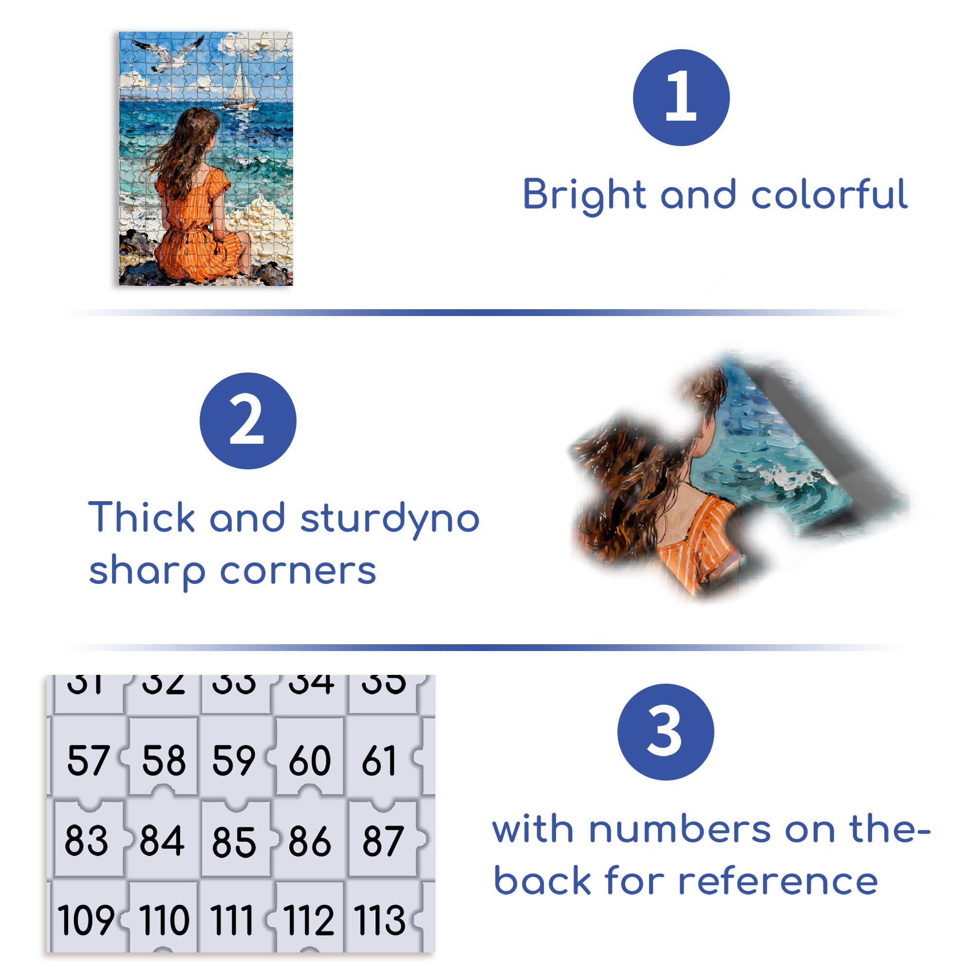 Enjoy Solitude 500pcs/1000pcs Jigsaw Puzzle, Scratch-Resistant, Interactive Family Game & Brain-Boosting DIY Decor, Perfect for Halloween, Christmas & New Year Gifts, Family Puzzle Game