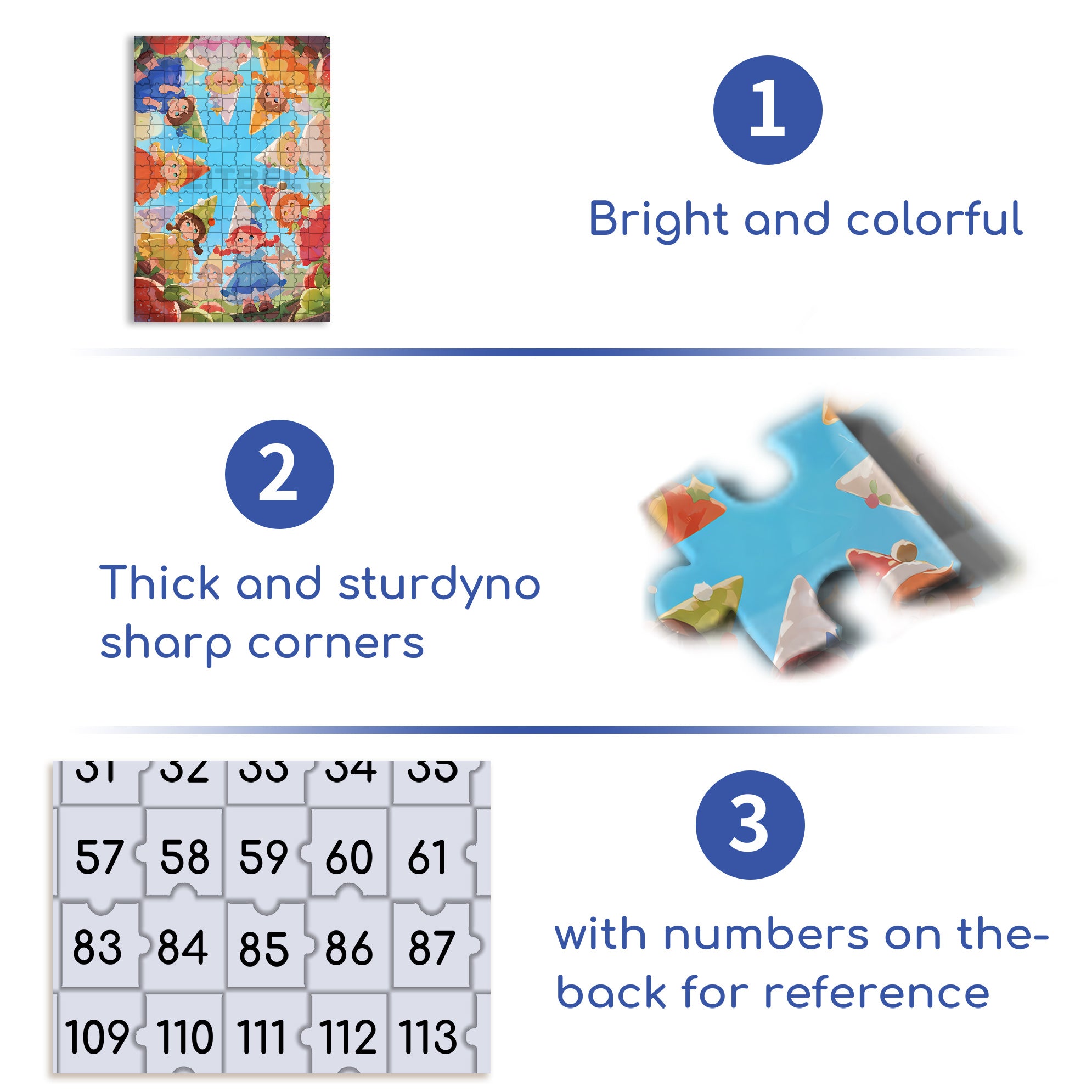 Hi! Friends 500pcs/1000pcs Jigsaw Puzzle, Scratch-Resistant, Interactive Family Game & Brain-Boosting DIY Decor, Perfect for Halloween, Christmas & New Year Gifts, Family Puzzle Game