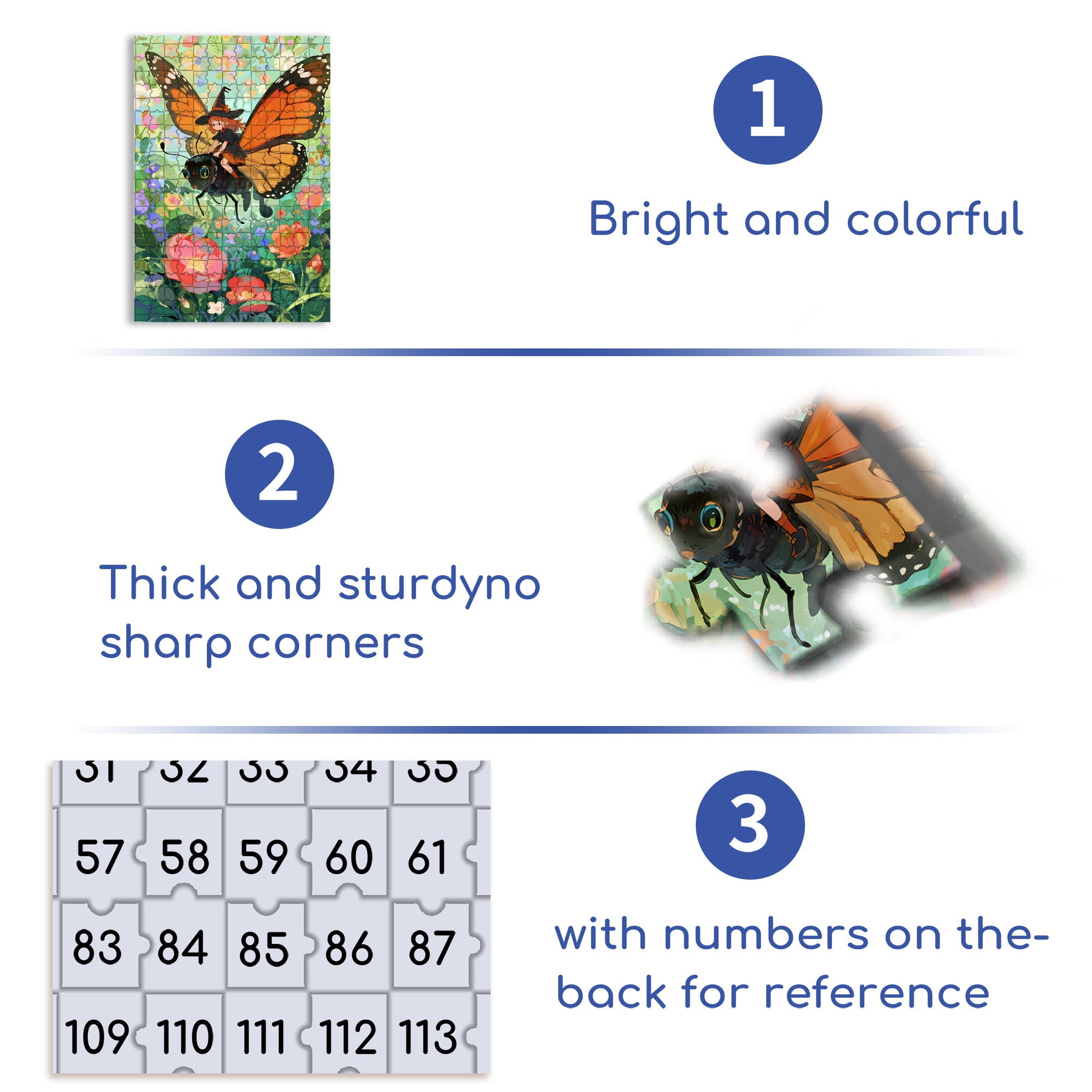 Rhapsody 500pcs/1000pcs Jigsaw Puzzle, Scratch-Resistant, Interactive Family Game & Brain-Boosting DIY Decor, Perfect for Halloween, Christmas & New Year Gifts, Family Puzzle Game