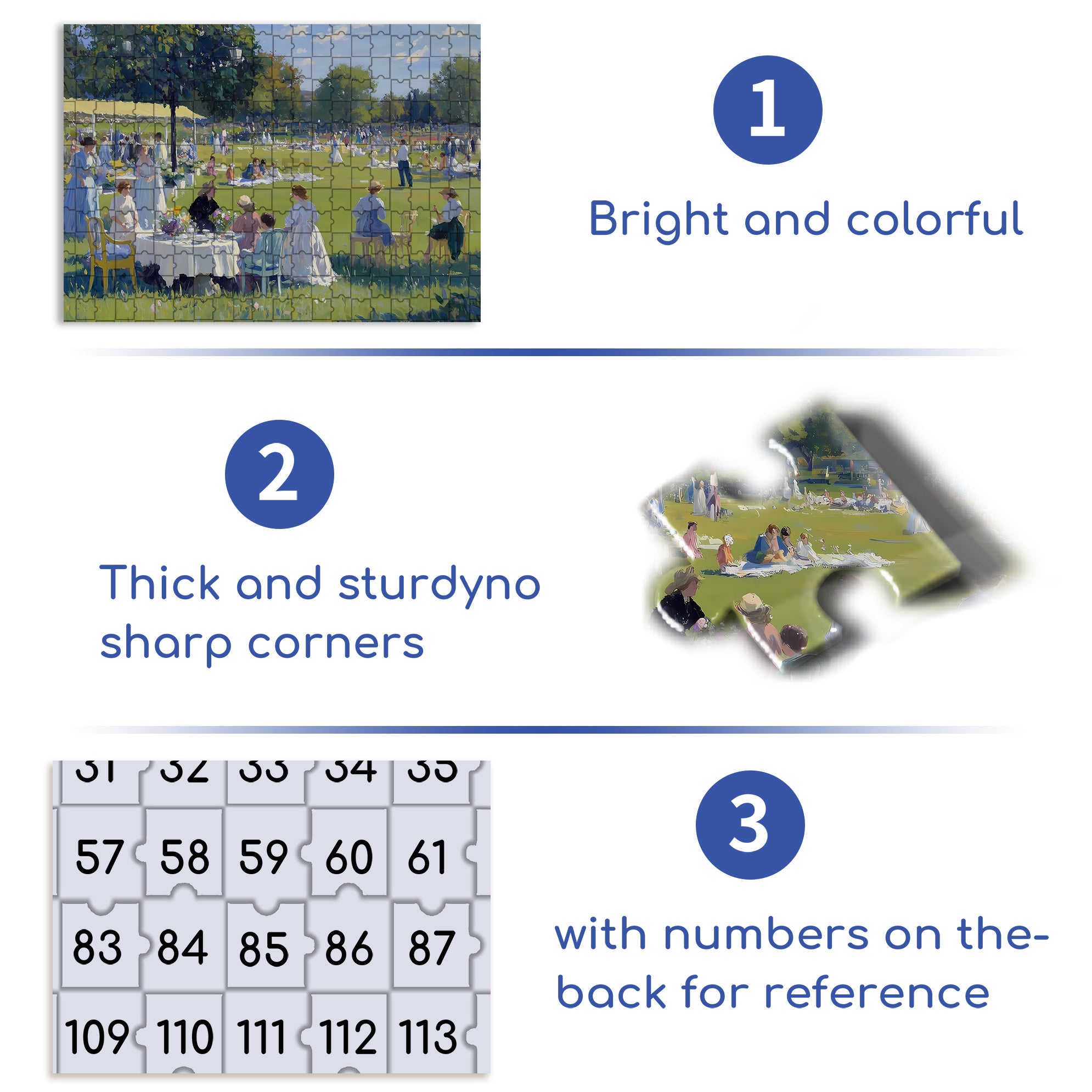 Sunny 500pcs/1000pcs Jigsaw Puzzle, Scratch-Resistant, Interactive Family Game & Brain-Boosting DIY Decor, Perfect for Halloween, Christmas & New Year Gifts, Family Puzzle Game
