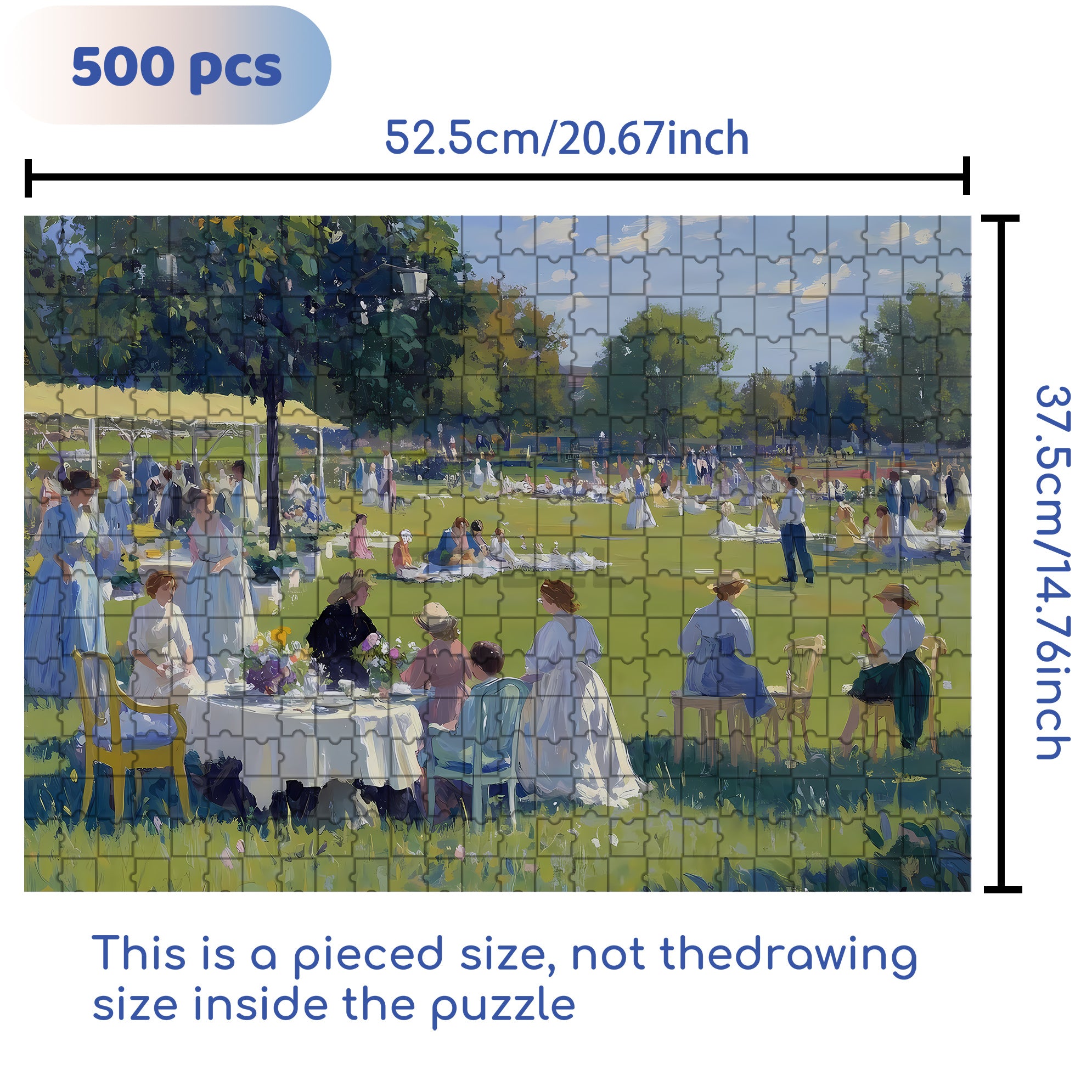 Sunny 500pcs/1000pcs Jigsaw Puzzle, Scratch-Resistant, Interactive Family Game & Brain-Boosting DIY Decor, Perfect for Halloween, Christmas & New Year Gifts, Family Puzzle Game