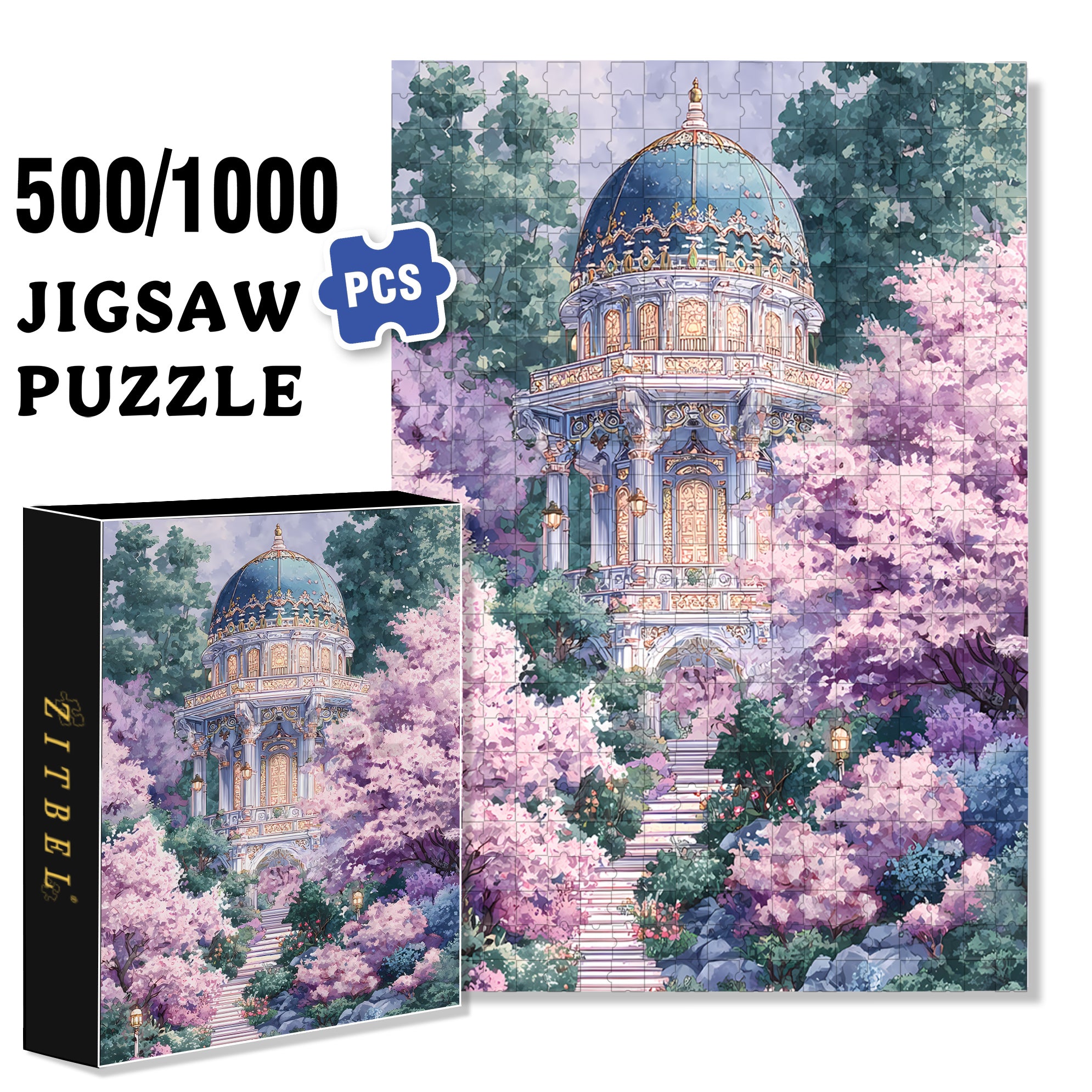 Which Religion Is True 500pcs/1000pcs Jigsaw Puzzle, Scratch-Resistant, Interactive Family Game & Brain-Boosting DIY Decor, Perfect for Halloween, Christmas & New Year Gifts, Family Puzzle Game