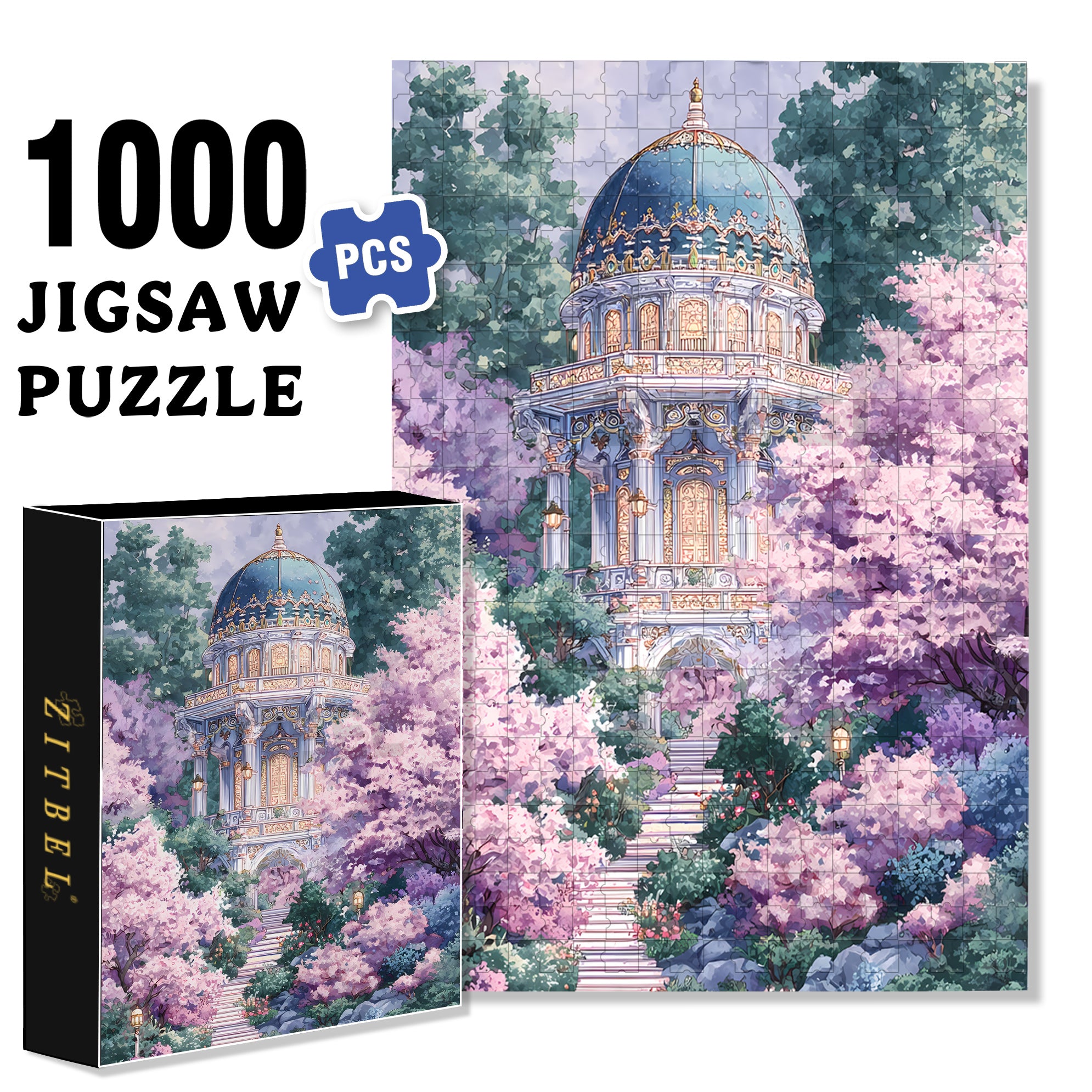 Which Religion Is True 500pcs/1000pcs Jigsaw Puzzle, Scratch-Resistant, Interactive Family Game & Brain-Boosting DIY Decor, Perfect for Halloween, Christmas & New Year Gifts, Family Puzzle Game