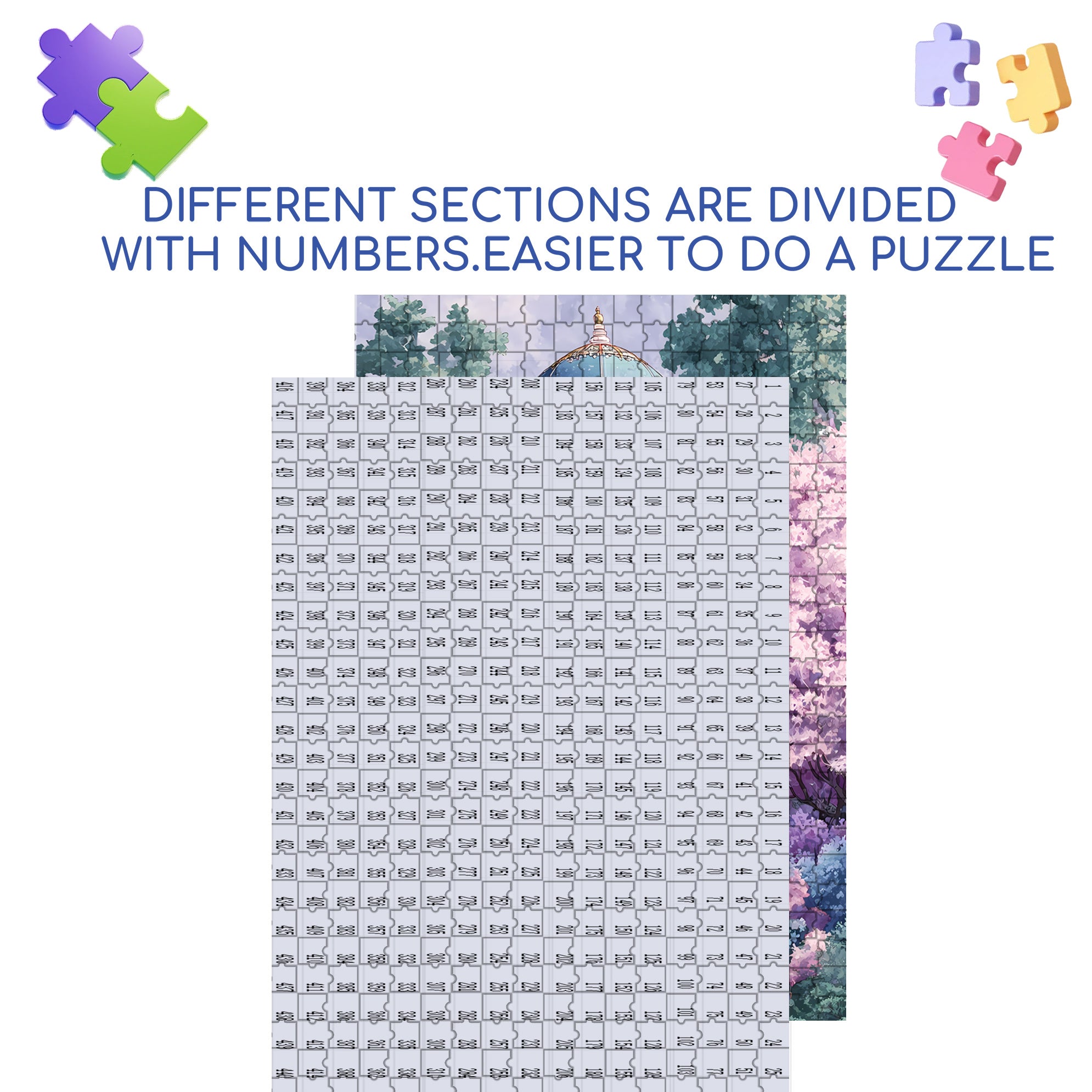Which Religion Is True 500pcs/1000pcs Jigsaw Puzzle, Scratch-Resistant, Interactive Family Game & Brain-Boosting DIY Decor, Perfect for Halloween, Christmas & New Year Gifts, Family Puzzle Game
